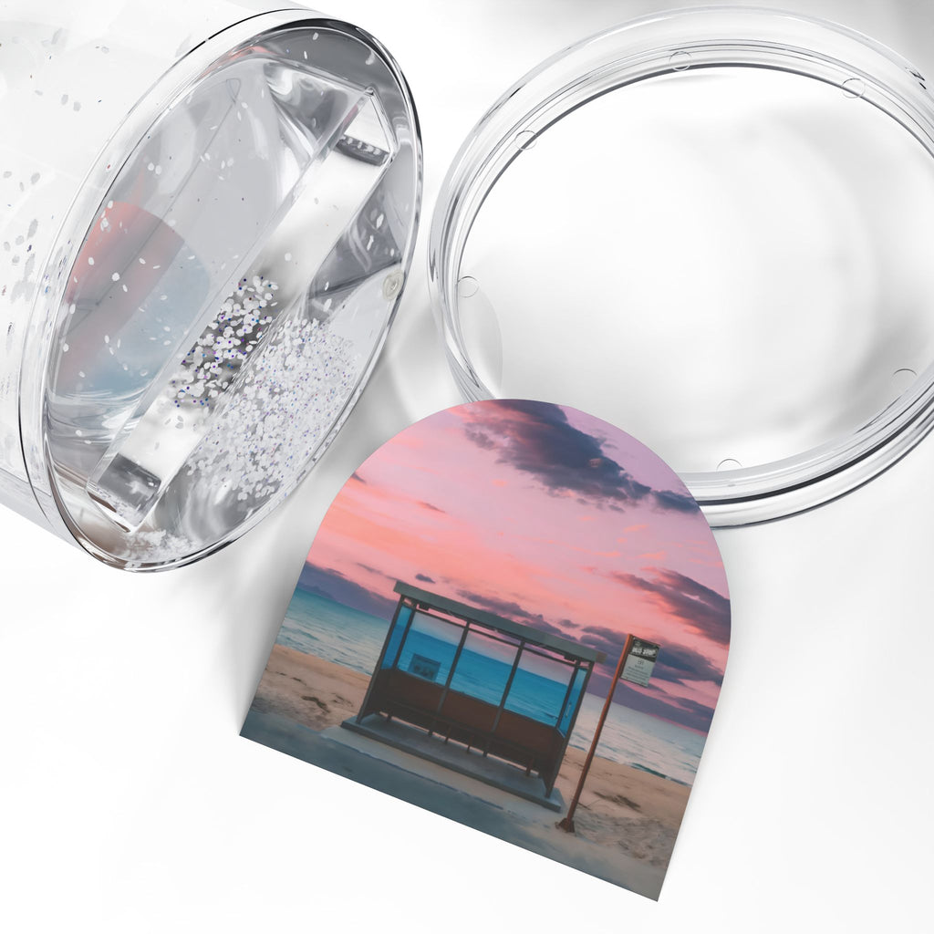 BTS Snow Globe - train stop HYYH era