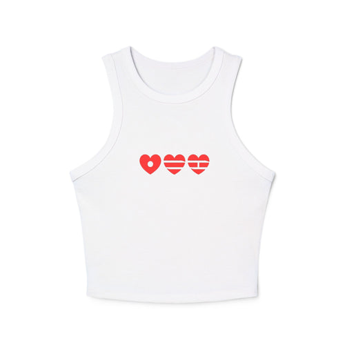 BTS Arirang Tank Top With Hearts Graphic