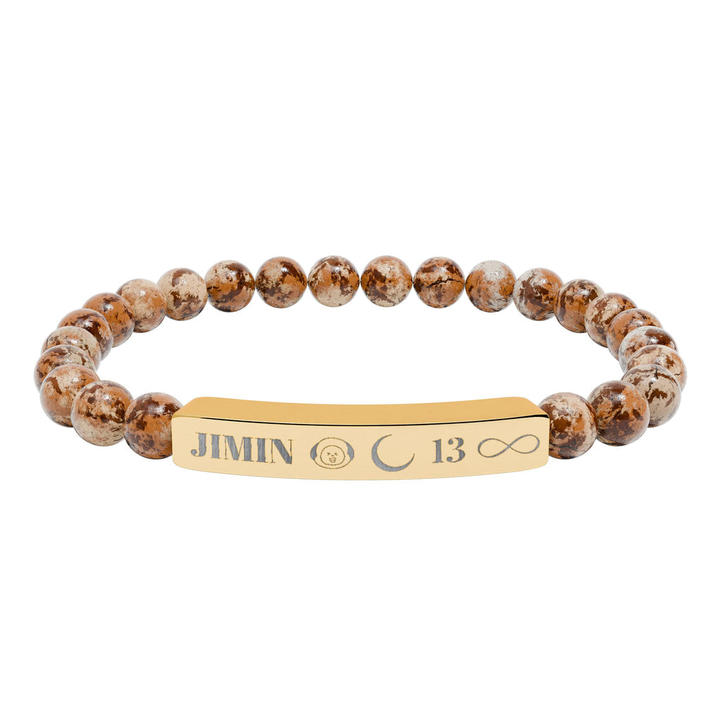 Jimin Beaded Natural Stone Bracelet