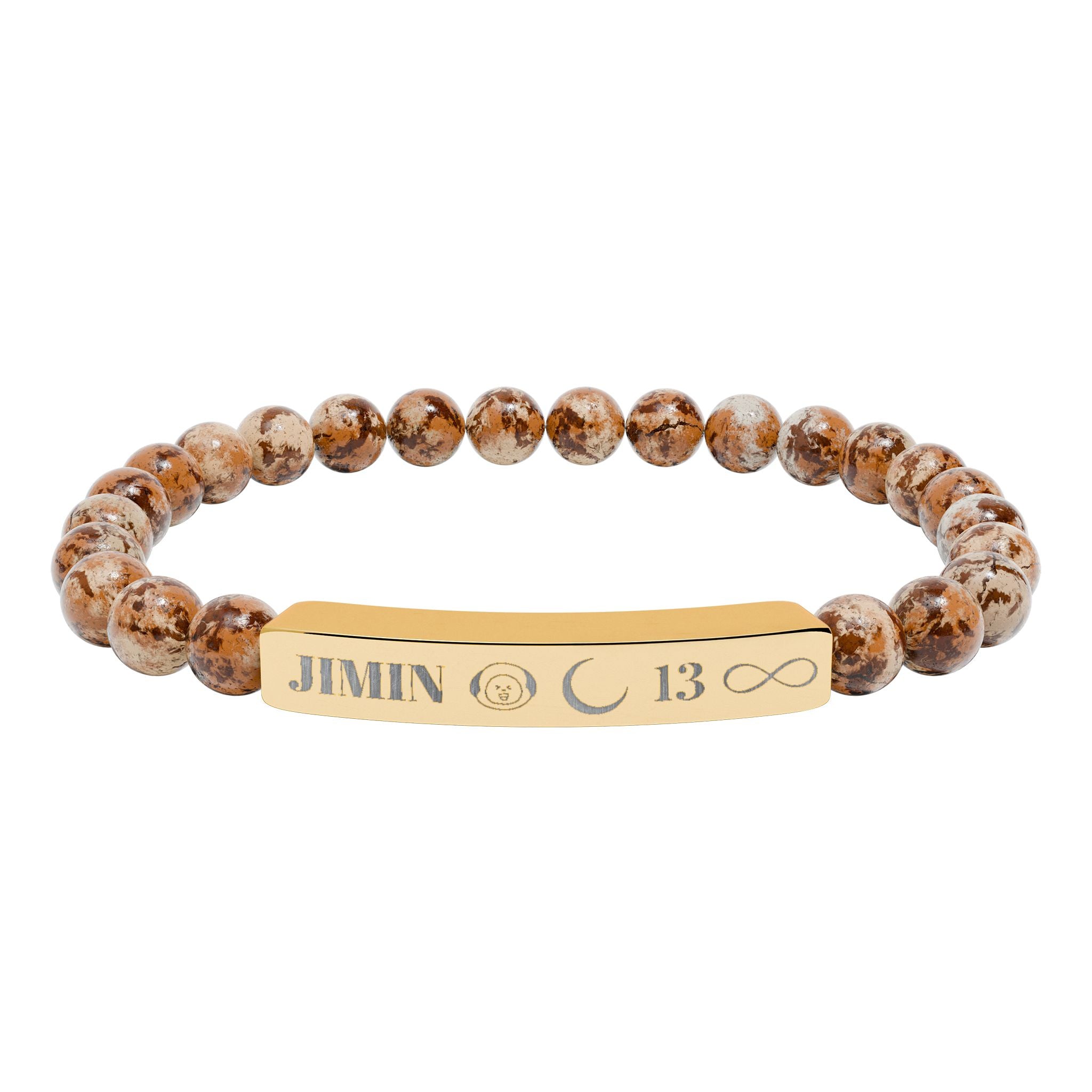 Jimin Beaded Natural Stone Bracelet
