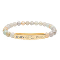 Jimin Beaded Natural Stone Bracelet