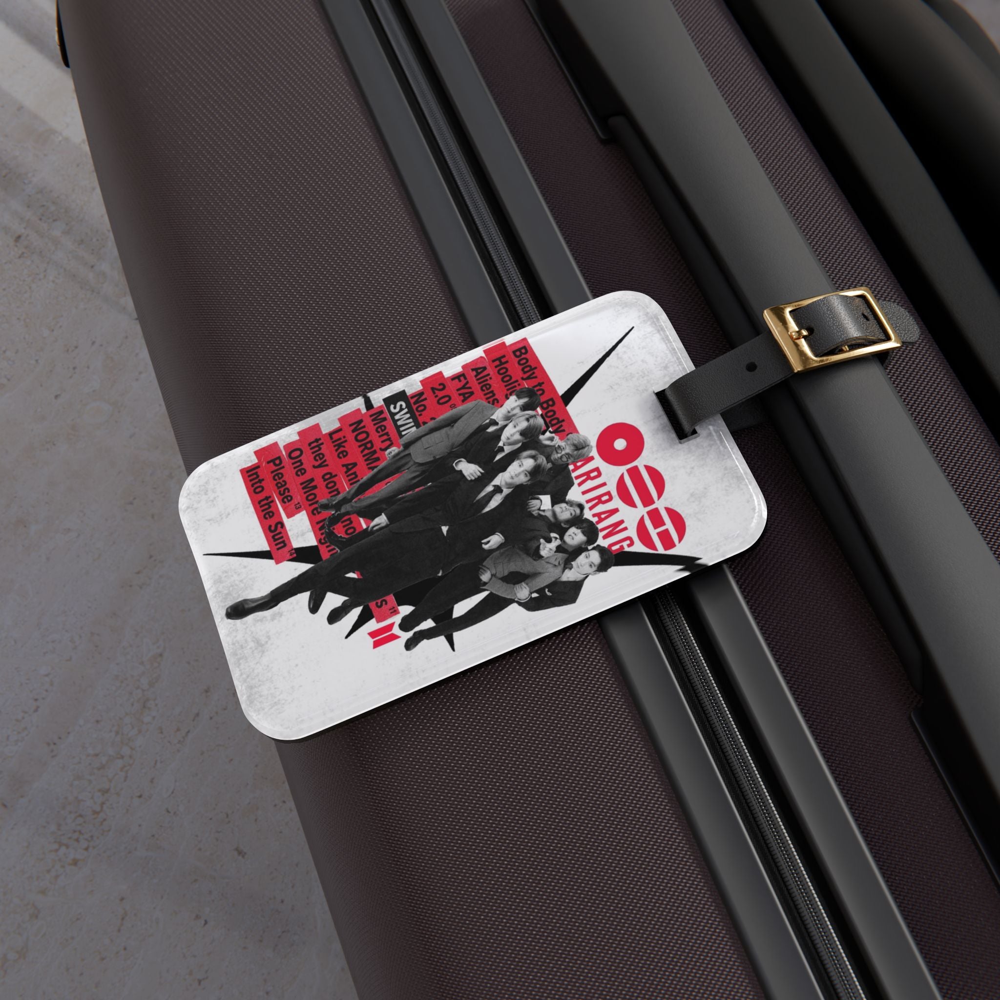 BTS ARIRANG Luggage Tag