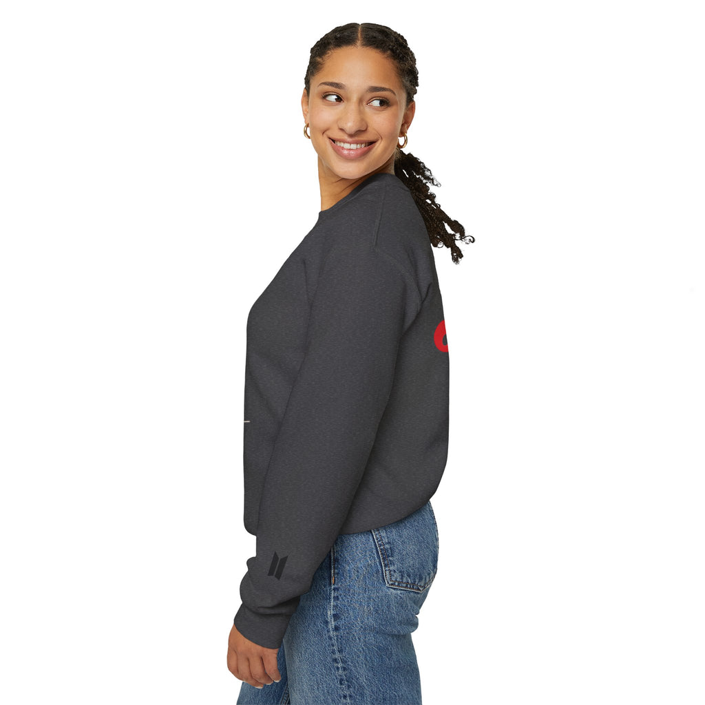 Arirang Sailboat Graphic Sweatshirt | BTS swim graphic in the back