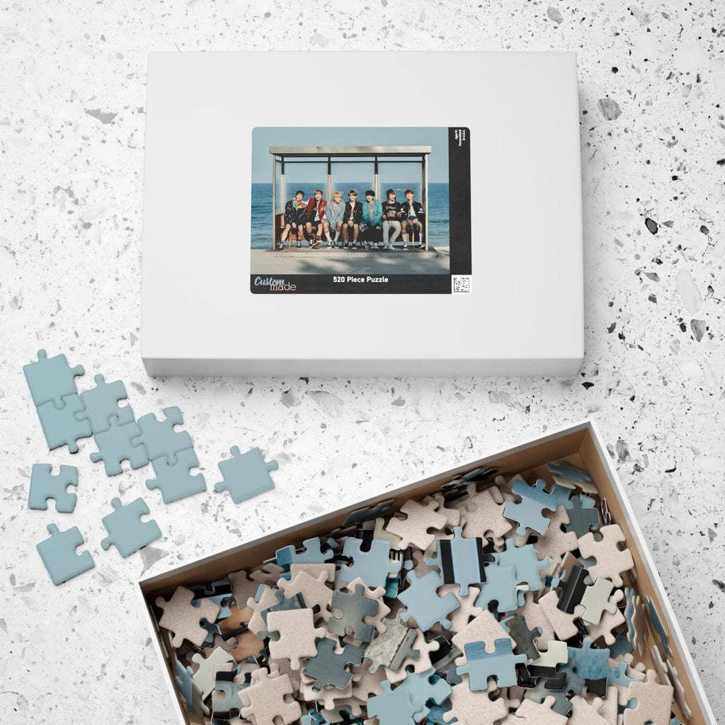 BTS Photo Memory Puzzle — spring day Group Jigsaw (110/252/520/1014 pc)