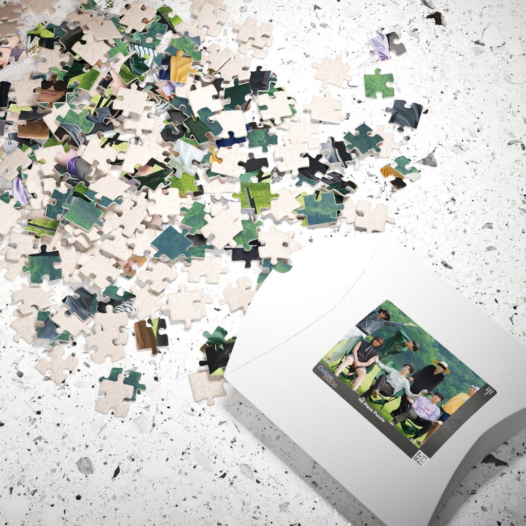 BTS Photo Memory Puzzle — in the soop Group Jigsaw (110/252/520/1014 pc)