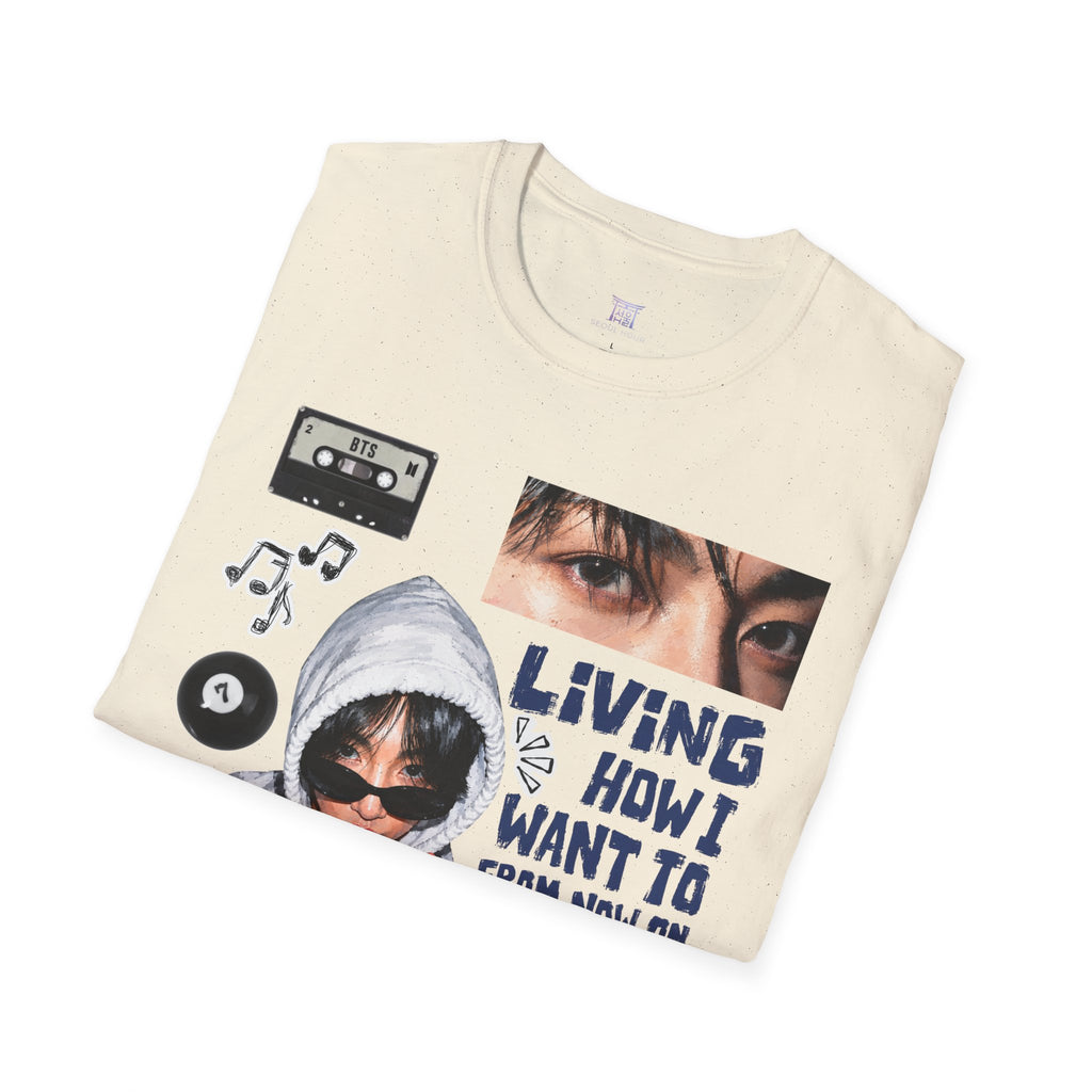 Jungkook bias T-shirt— Retro Photo Collage Tee