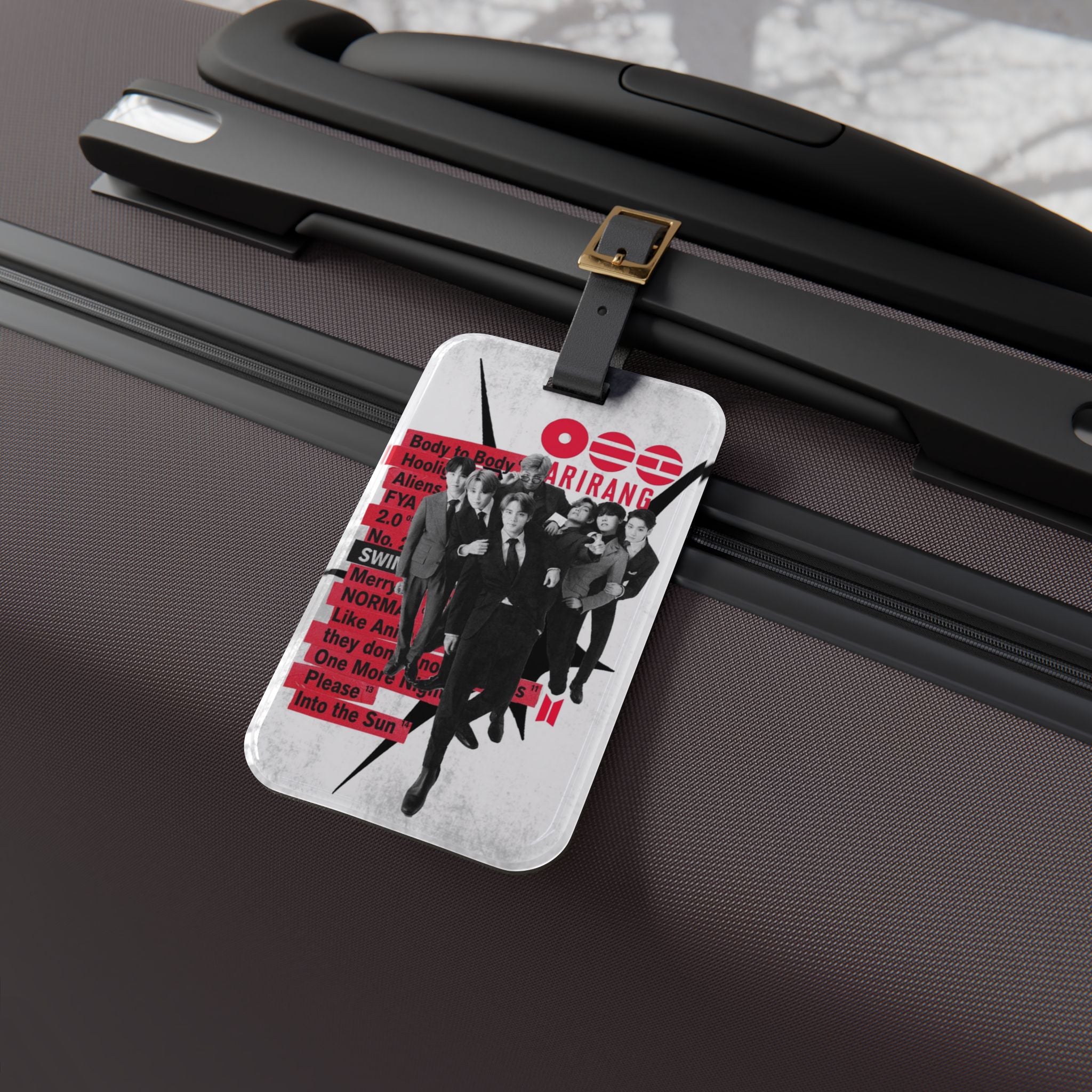 BTS ARIRANG Luggage Tag