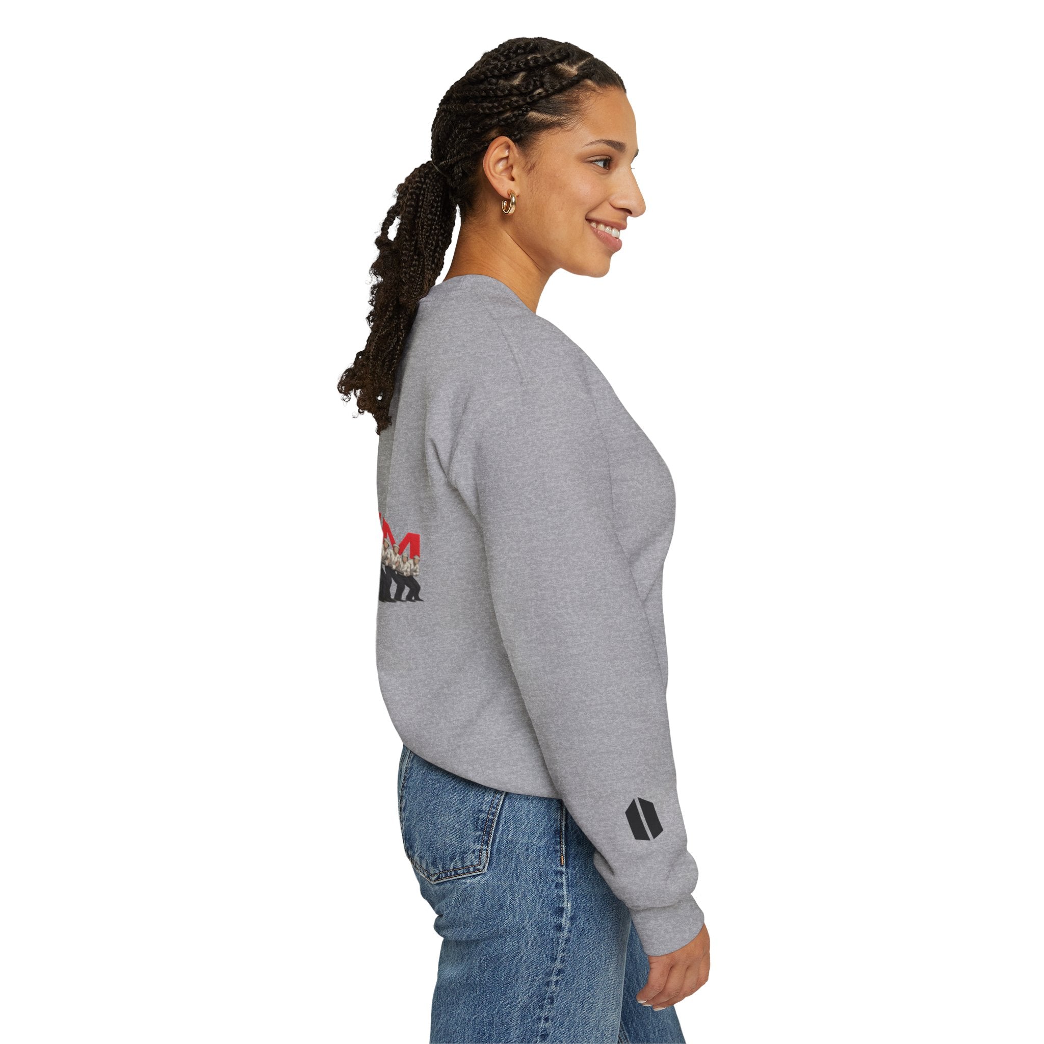 Arirang Sailboat Graphic Sweatshirt | BTS swim graphic in the back
