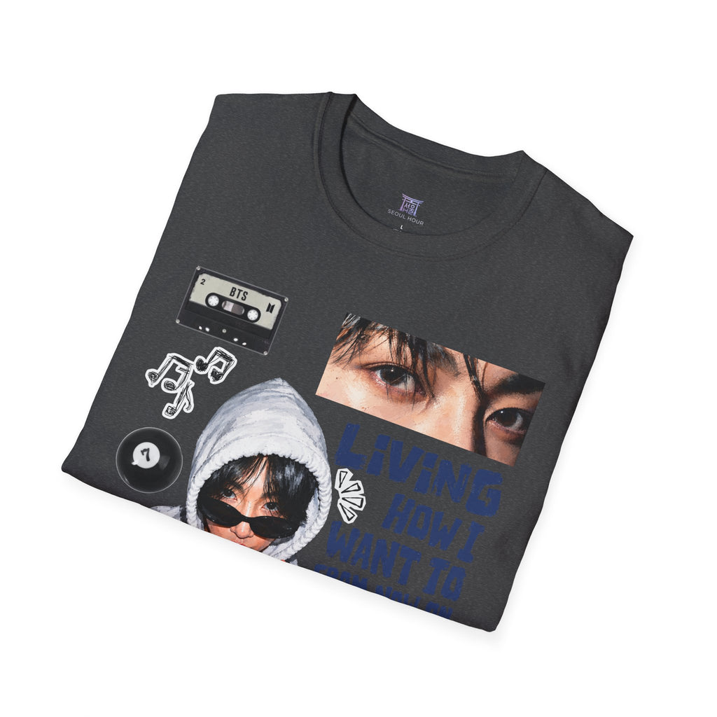 Jungkook bias T-shirt— Retro Photo Collage Tee