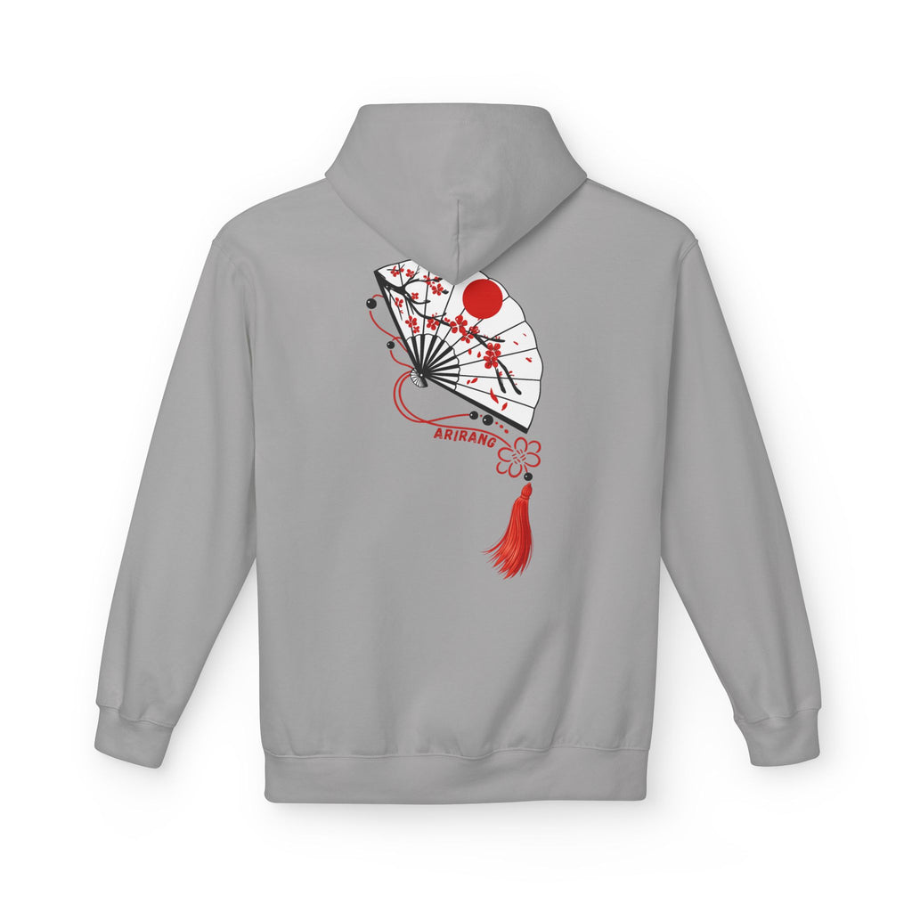 ARIRANG Cherry Blossom Hoodie With Traditional Floral Design