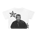Namjoon/RM Monochrome Portrait Graphic Crop Top