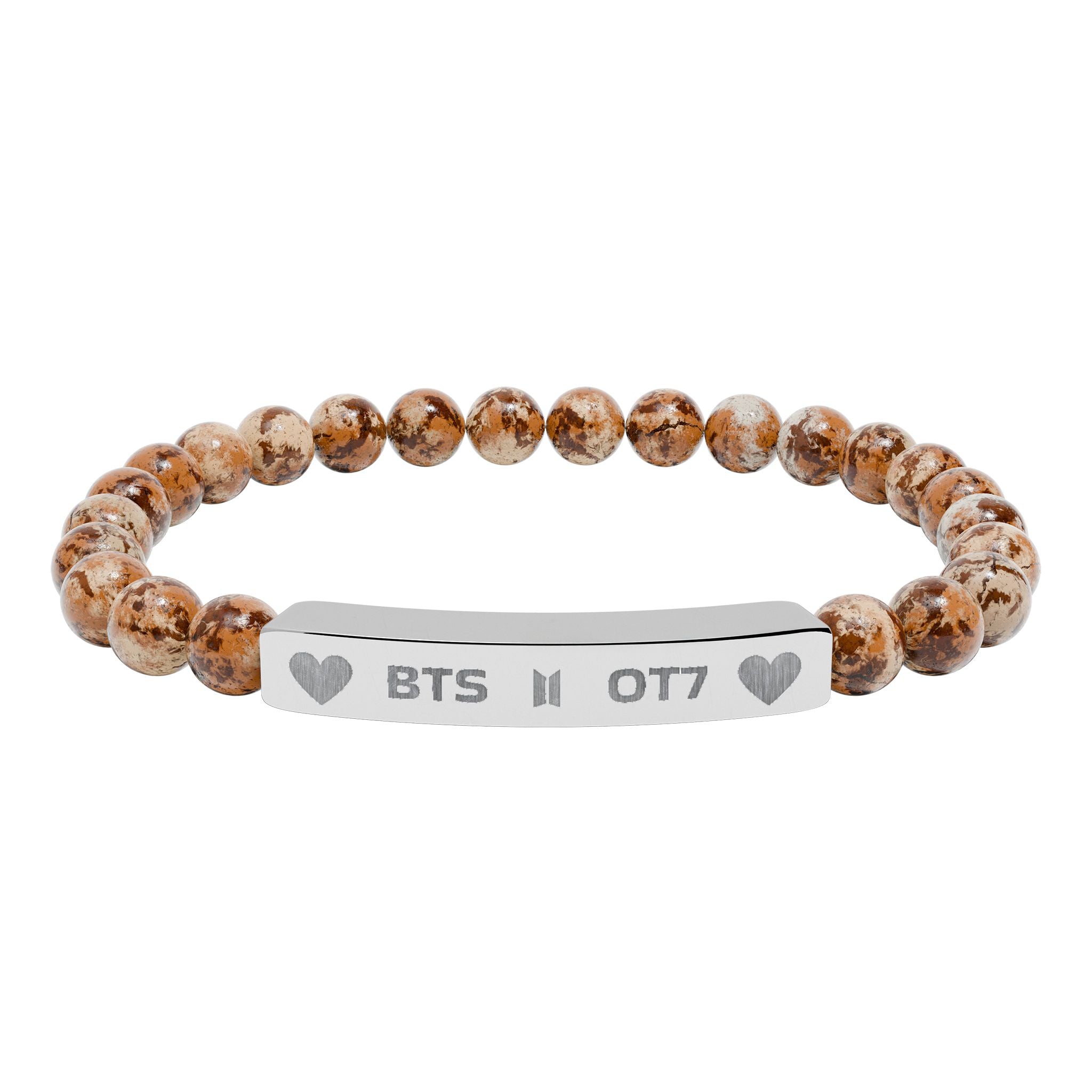 BTS OT7 Natural Stone Bracelet