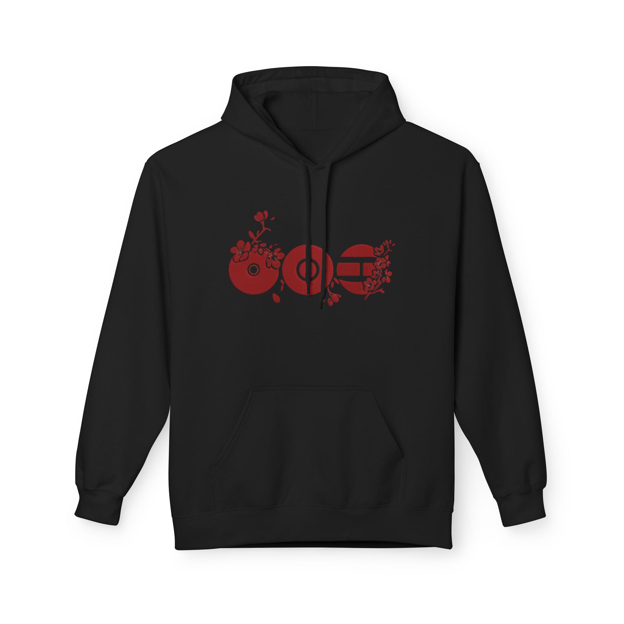 ARIRANG Cherry Blossom Hoodie With Traditional Floral Design
