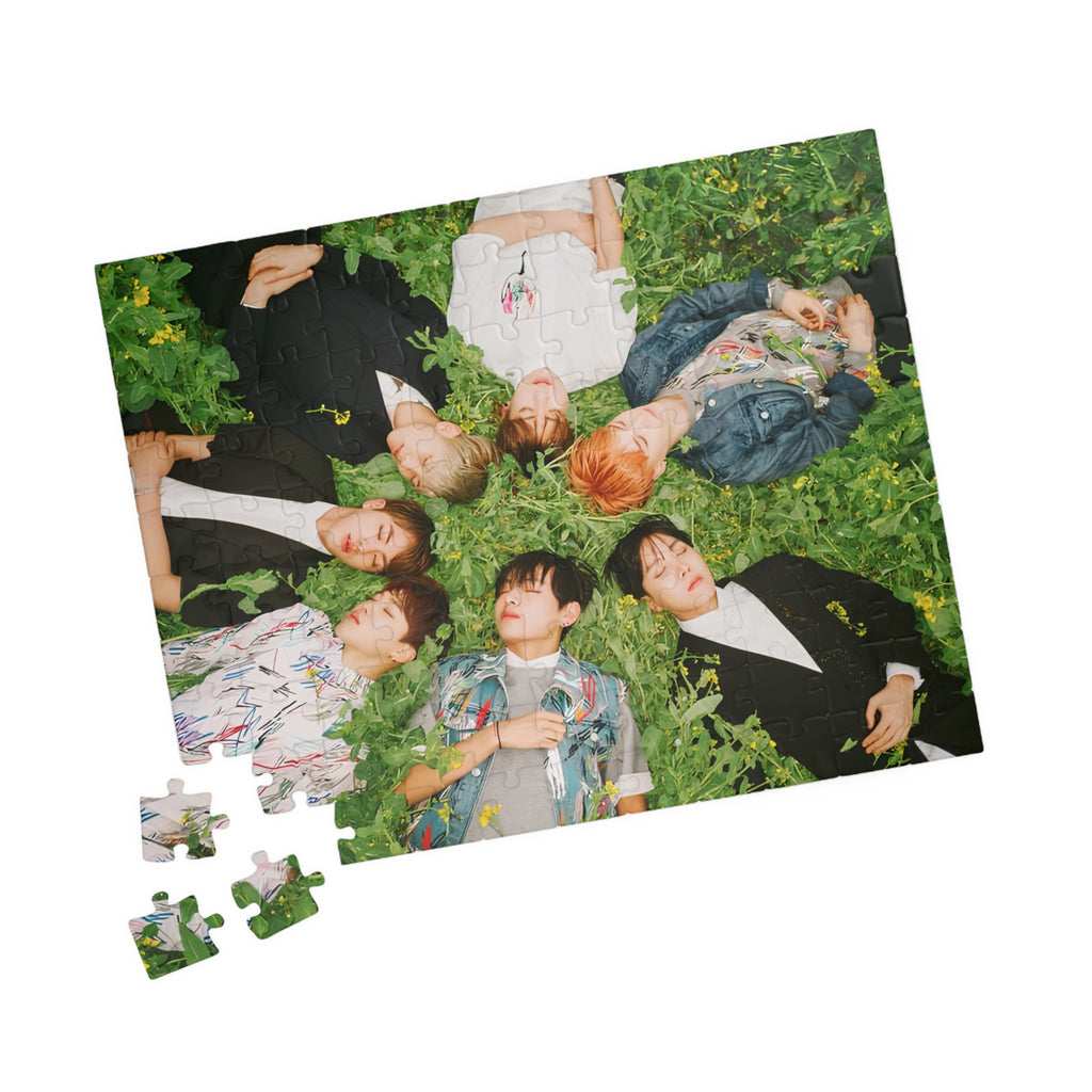 BTS Photo Memory Puzzle — RUN era Group Jigsaw (110/252/520/1014 pc)