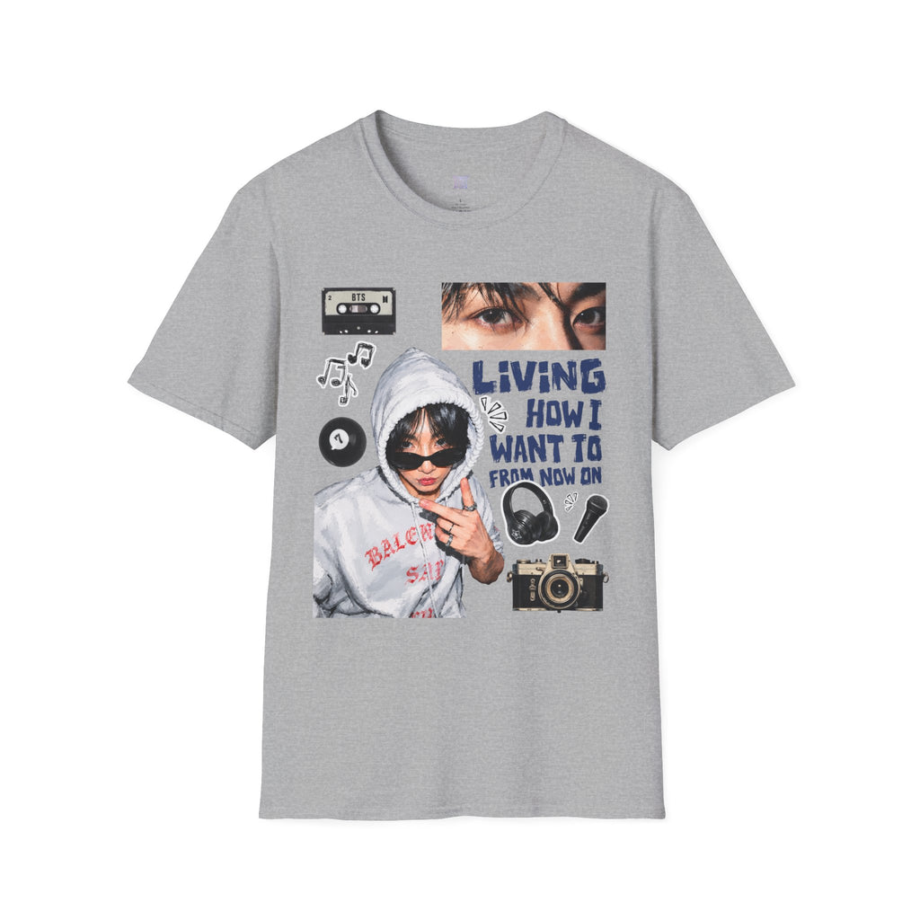 Jungkook bias T-shirt— Retro Photo Collage Tee