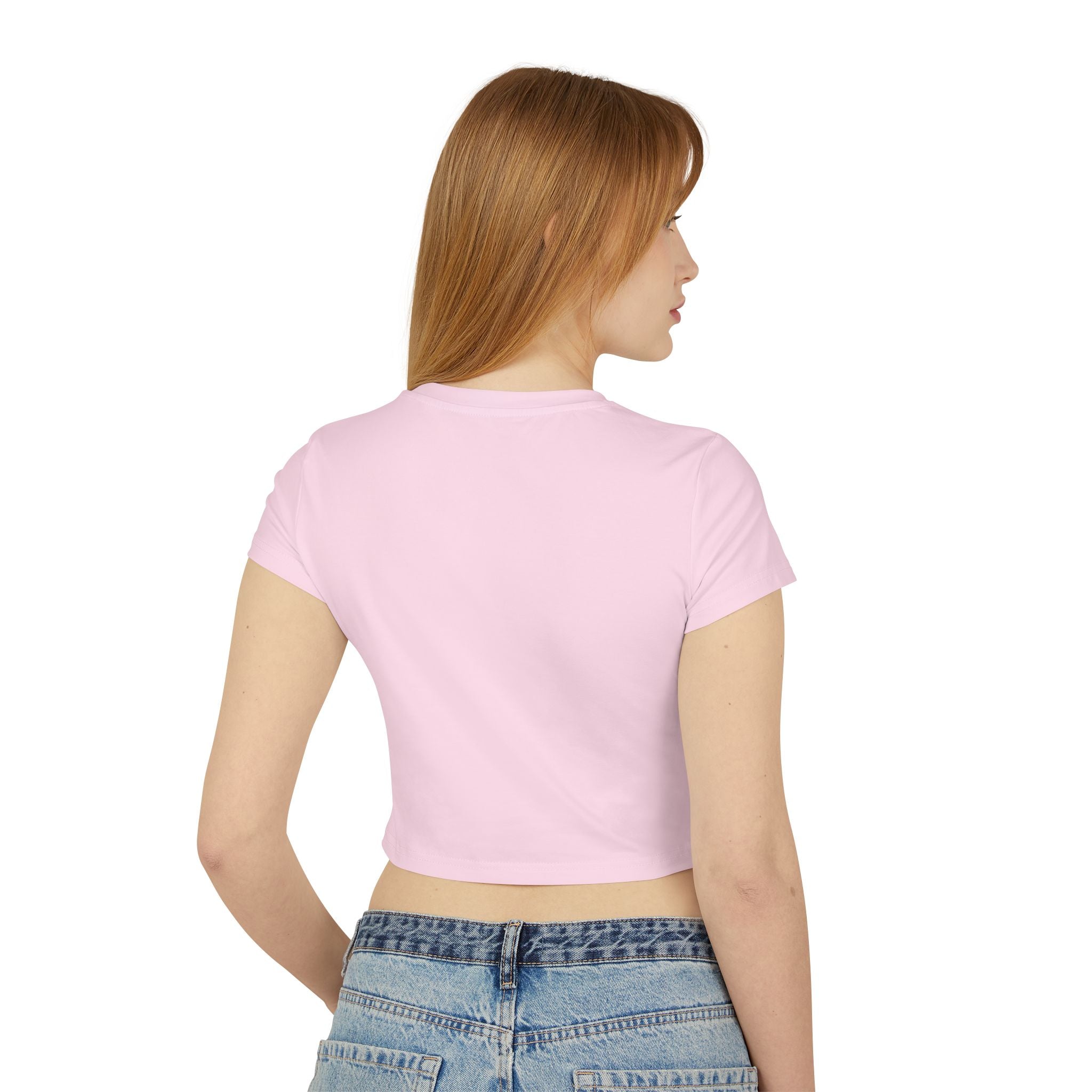 BTS Jungkook Inspired White Crop Top But Daddy I Love Him Y2K Aesthetic Tee for Concerts & Everyday Streetwear