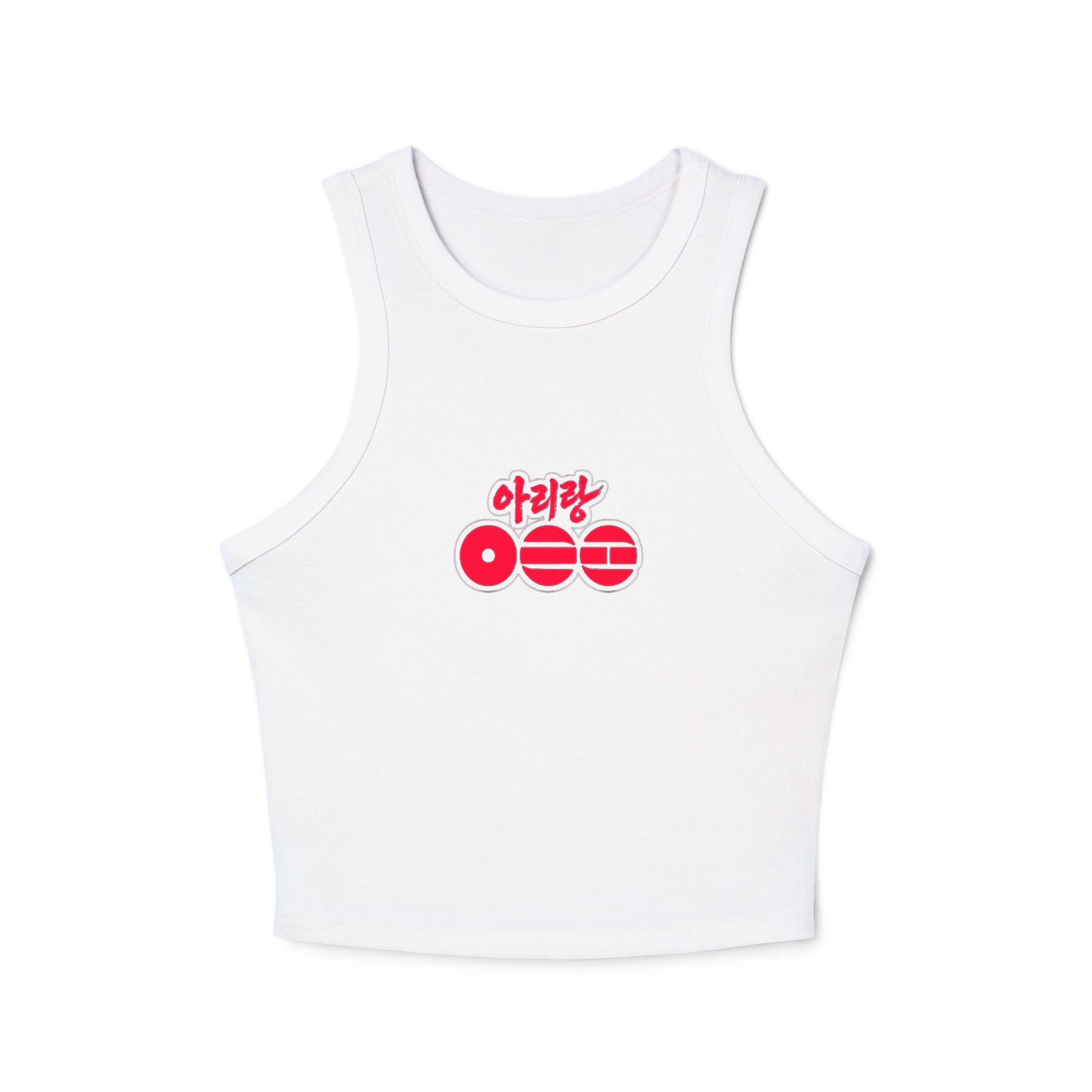 BTS Arirang Tank Top With logo and korean word Graphic