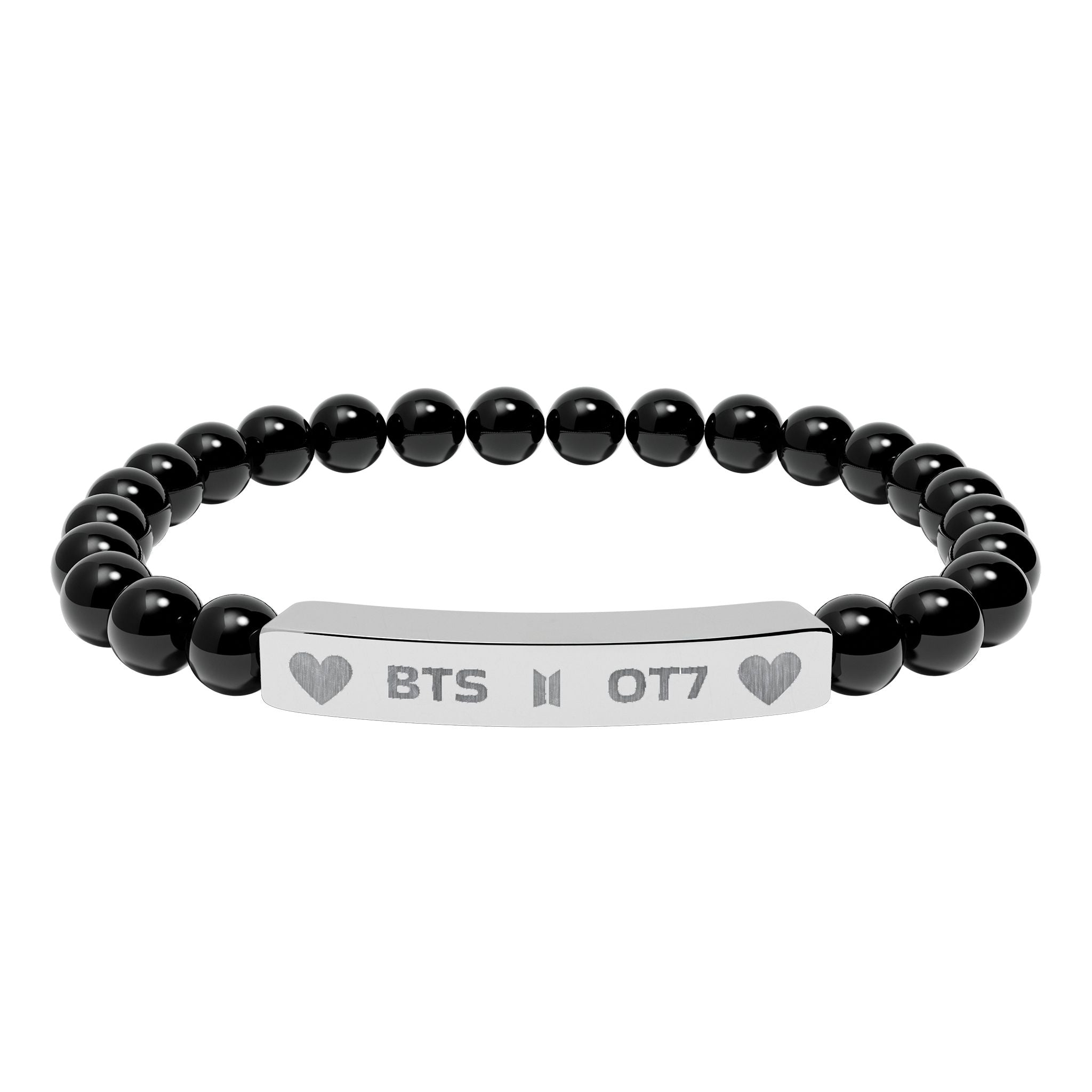 BTS OT7 Natural Stone Bracelet