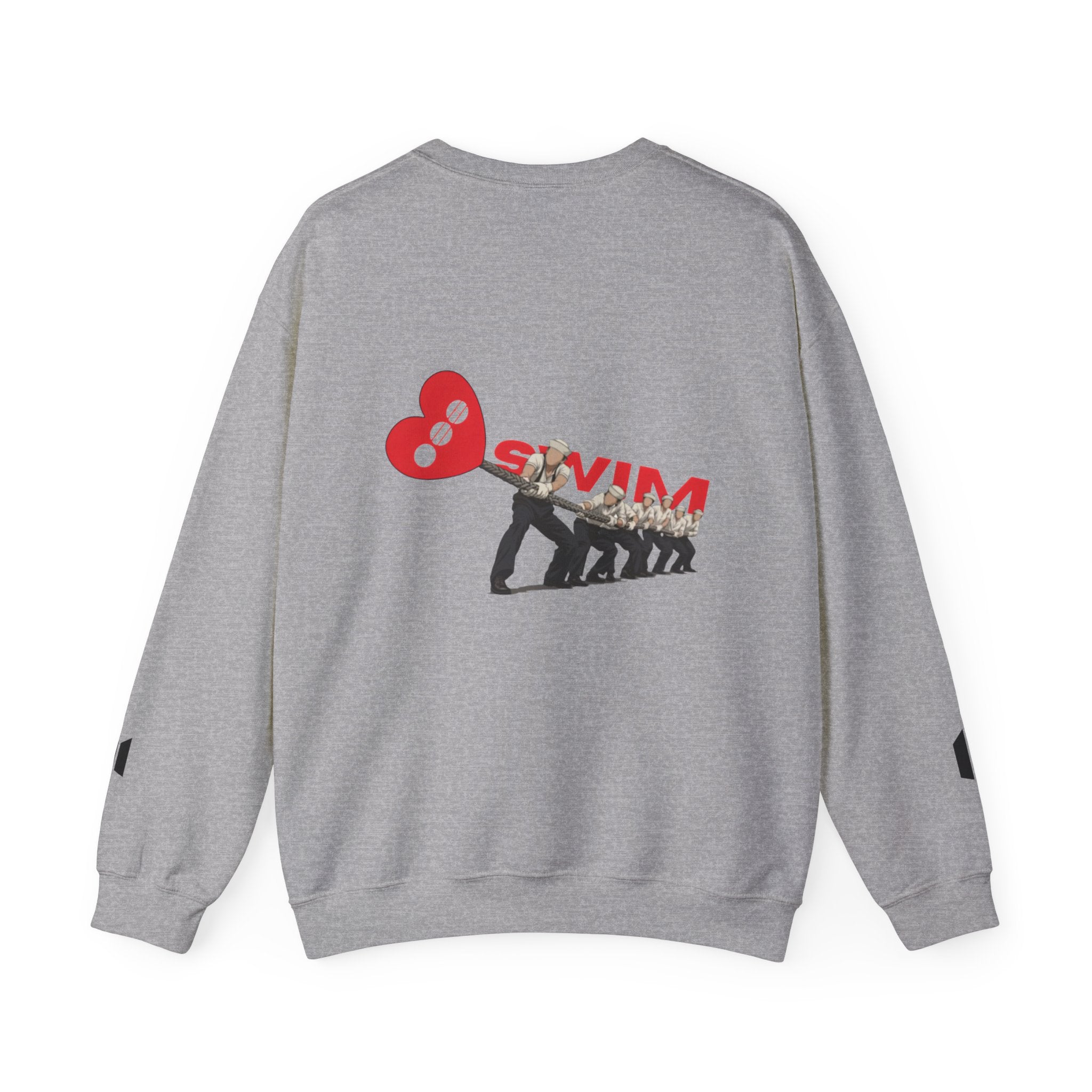 Arirang Sailboat Graphic Sweatshirt | BTS swim graphic in the back