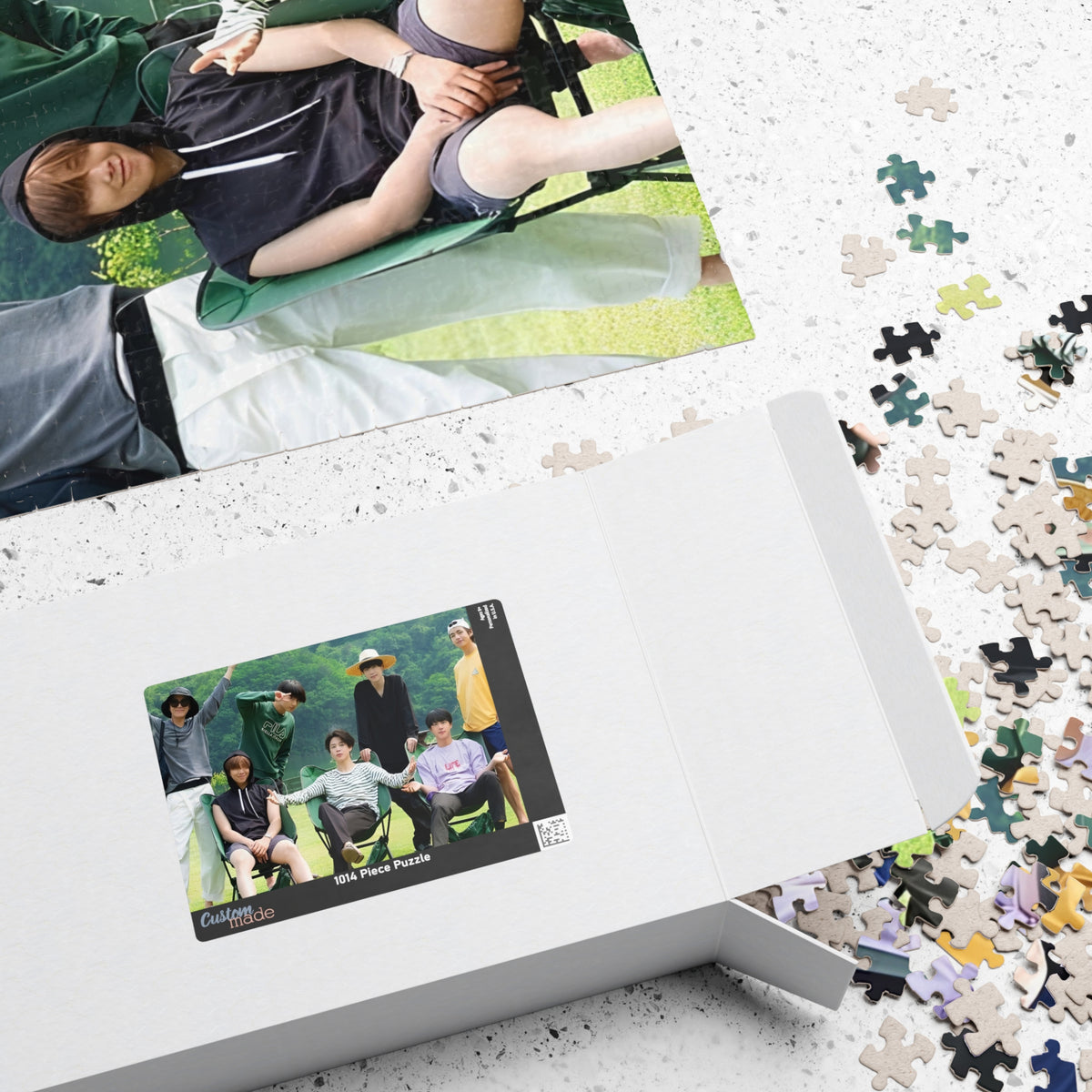 BTS Photo Memory Puzzle — in the soop Group Jigsaw (110/252/520/1014 pc)