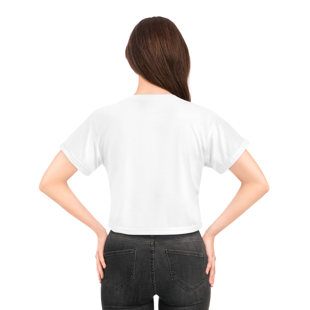 Taehyung/V Monochrome Portrait Graphic Crop Top