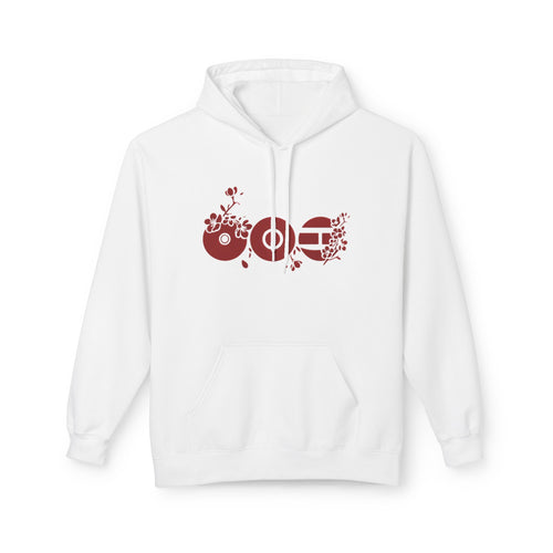 ARIRANG Cherry Blossom Hoodie With Traditional Floral Design