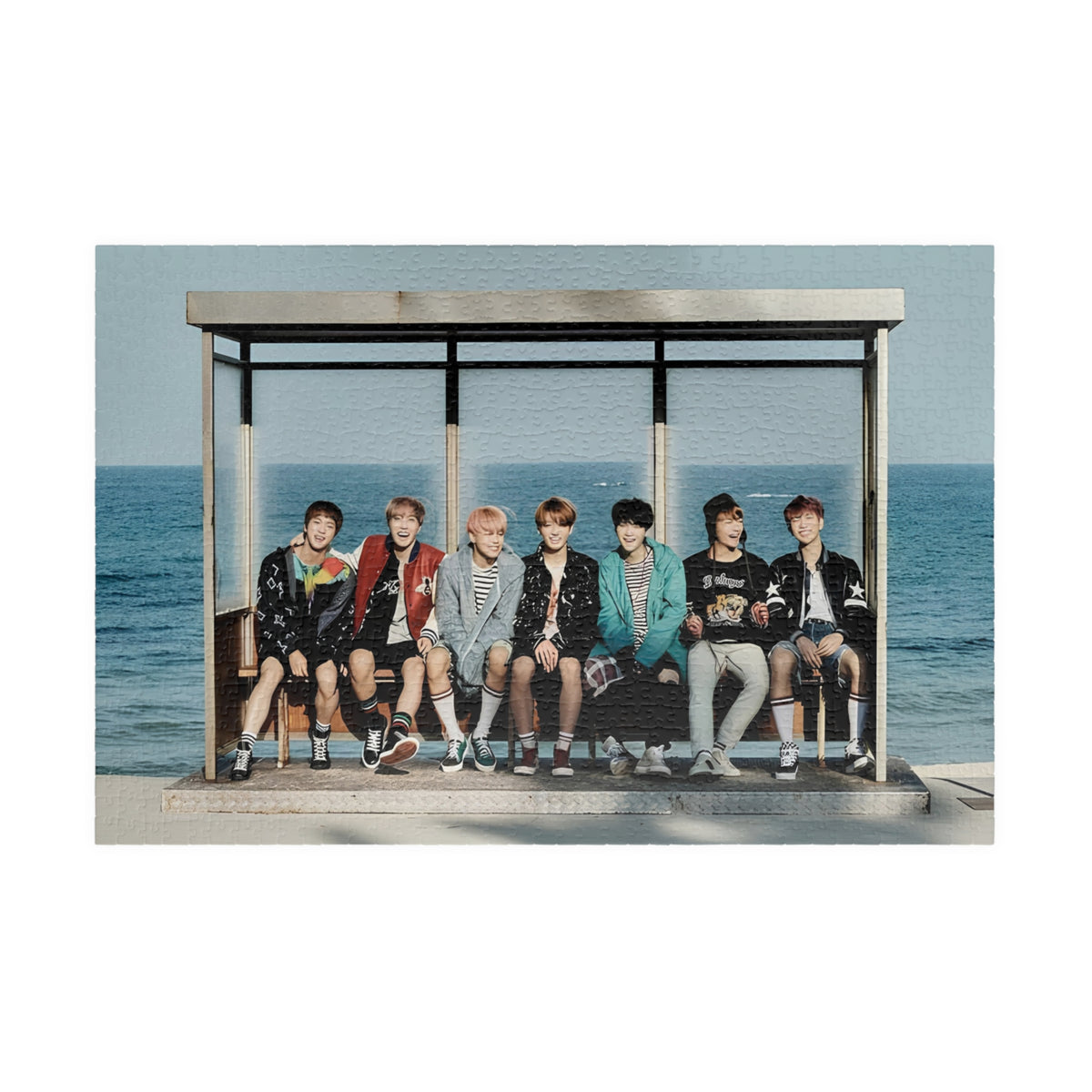 BTS Photo Memory Puzzle — spring day Group Jigsaw (110/252/520/1014 pc)