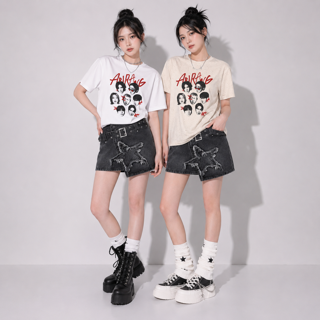 BTS Arirang Group Graphic T-shirt