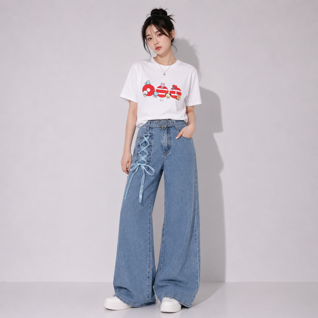 BT21 Simple white T-Shirt