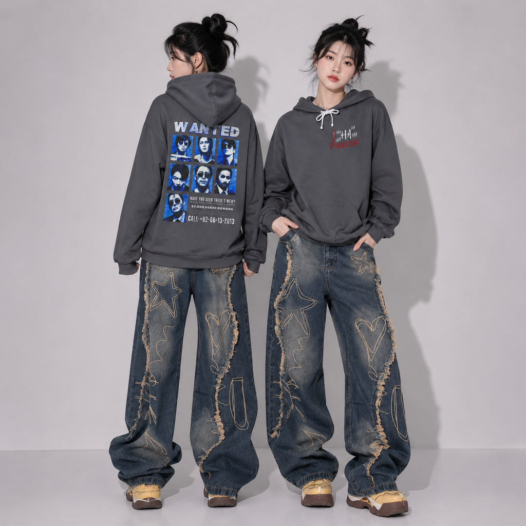 BTS 2.0 & Hooligan Arirang Group Graphic hoodie