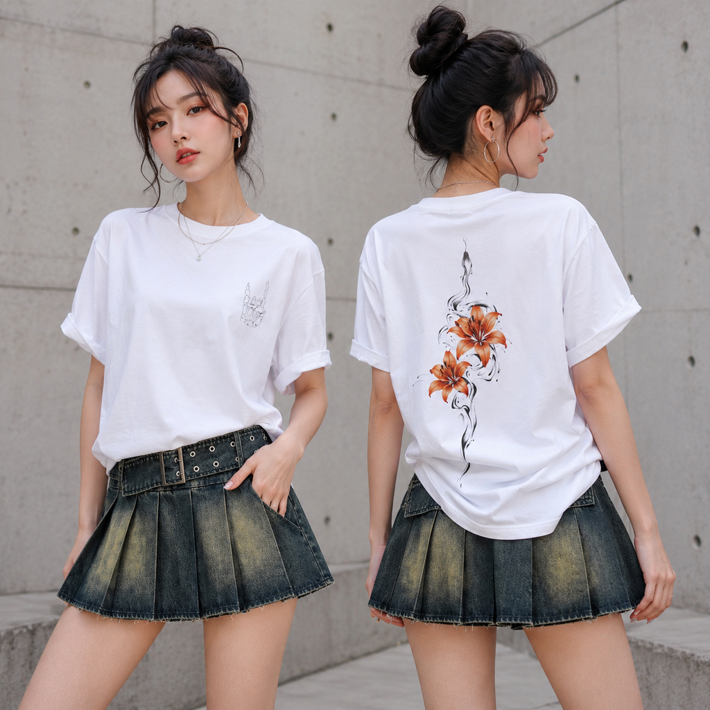 BTS Jungkook Inspired Tattoo T-Shirt