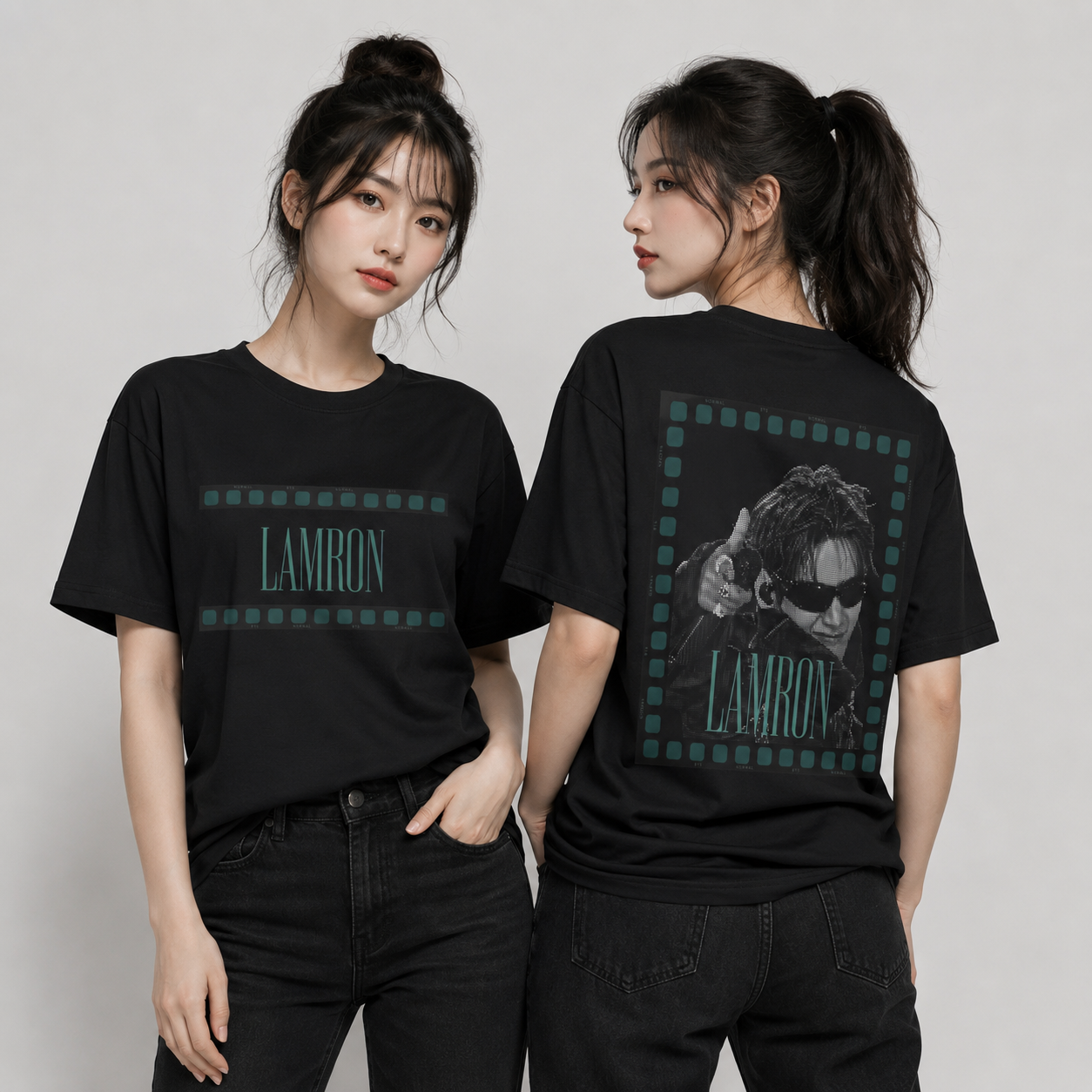 Filmstrip BTS Normal LAMRON T-Shirt | BTS merch Taehyung version