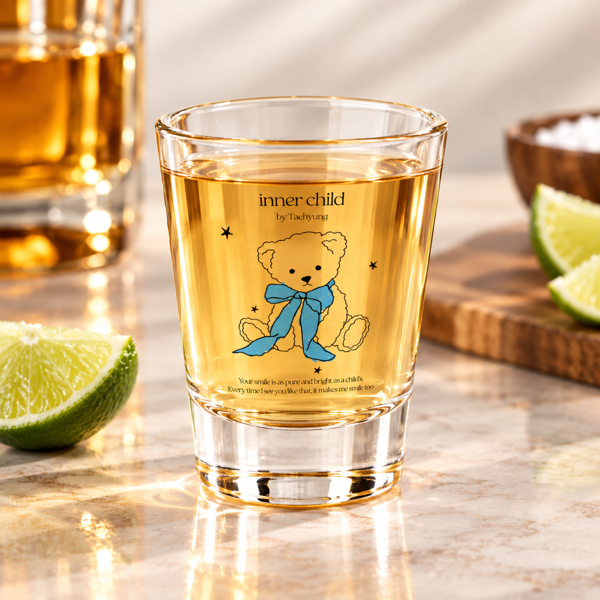Taehyung Shot Glass — 'inner child' 1.5oz