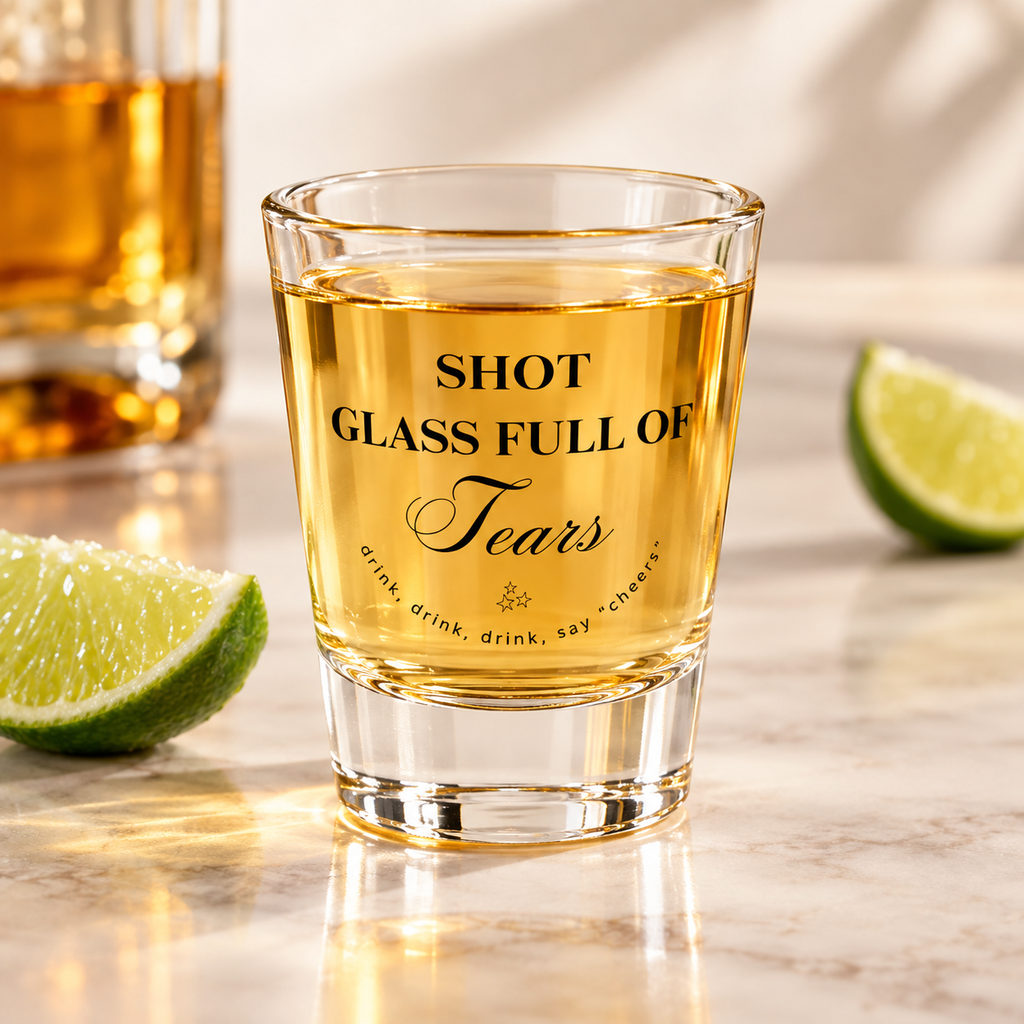 BTS Shot Glass – Jungkook “Shot Glass Full of Tears” 1.5oz