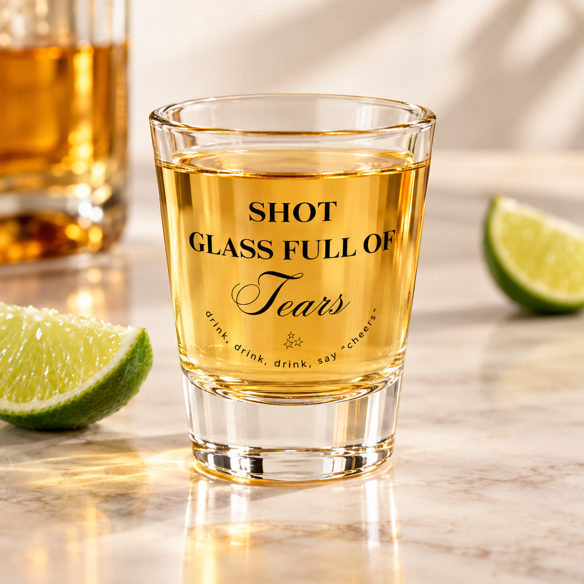 BTS Shot Glass – Jungkook “Shot Glass Full of Tears” 1.5oz