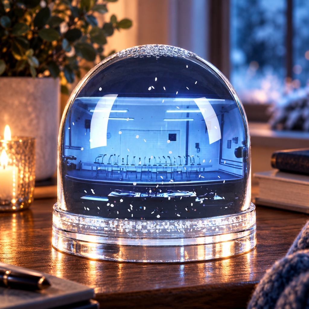 BTS Snow Globe - mic drop era