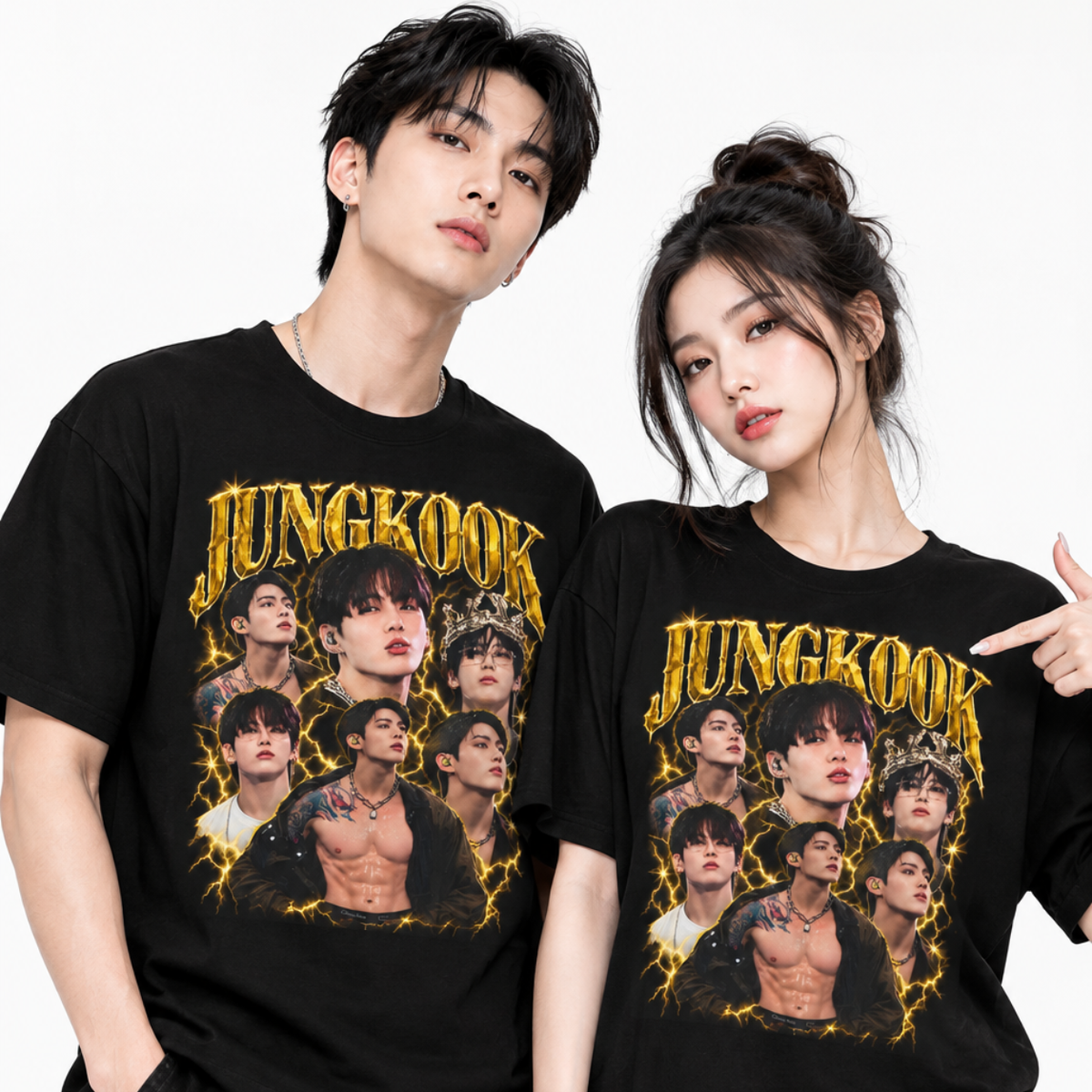 Graphic Tee — 'Jungkook' Shirt