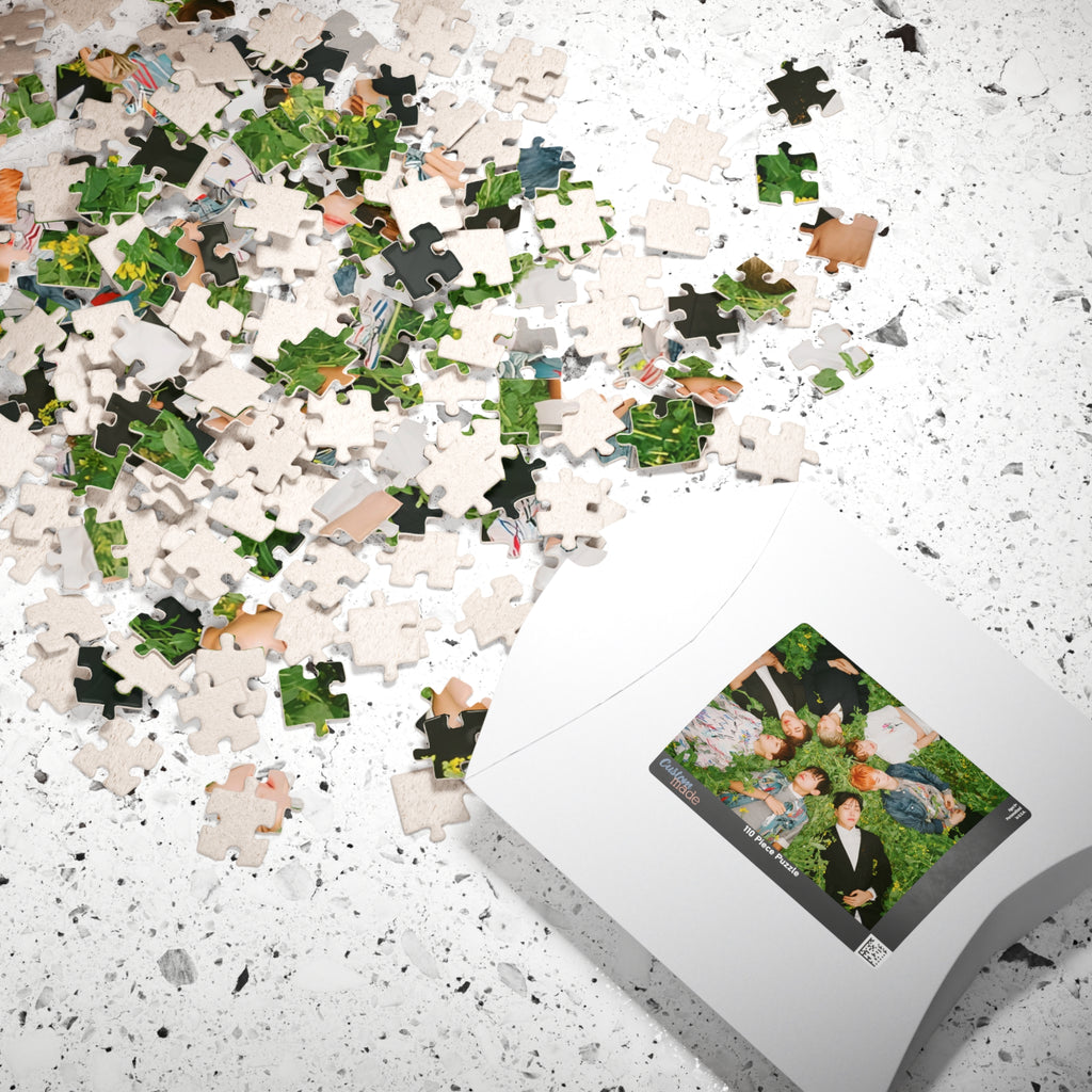 BTS Photo Memory Puzzle — RUN era Group Jigsaw (110/252/520/1014 pc)
