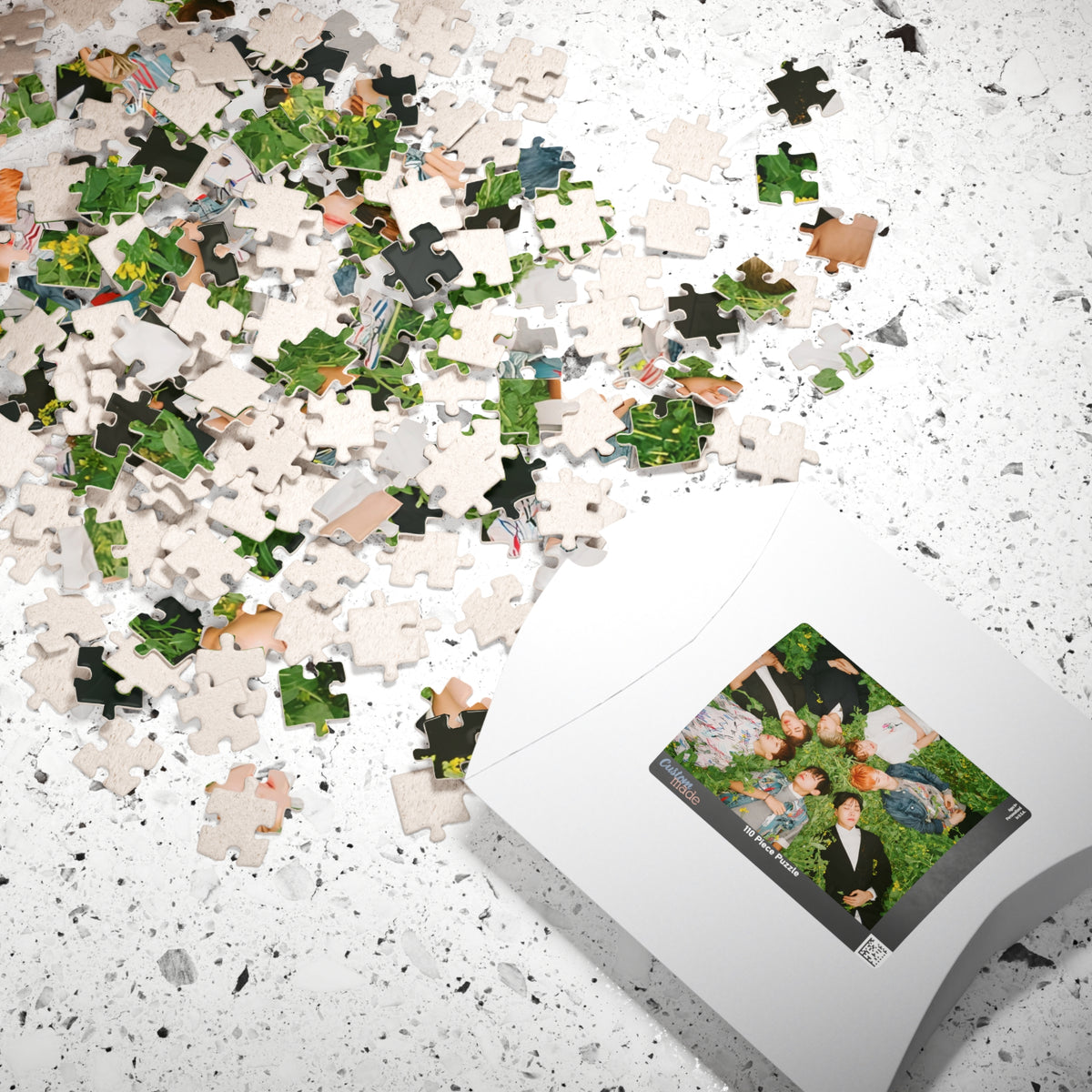 BTS Photo Memory Puzzle — RUN era Group Jigsaw (110/252/520/1014 pc)