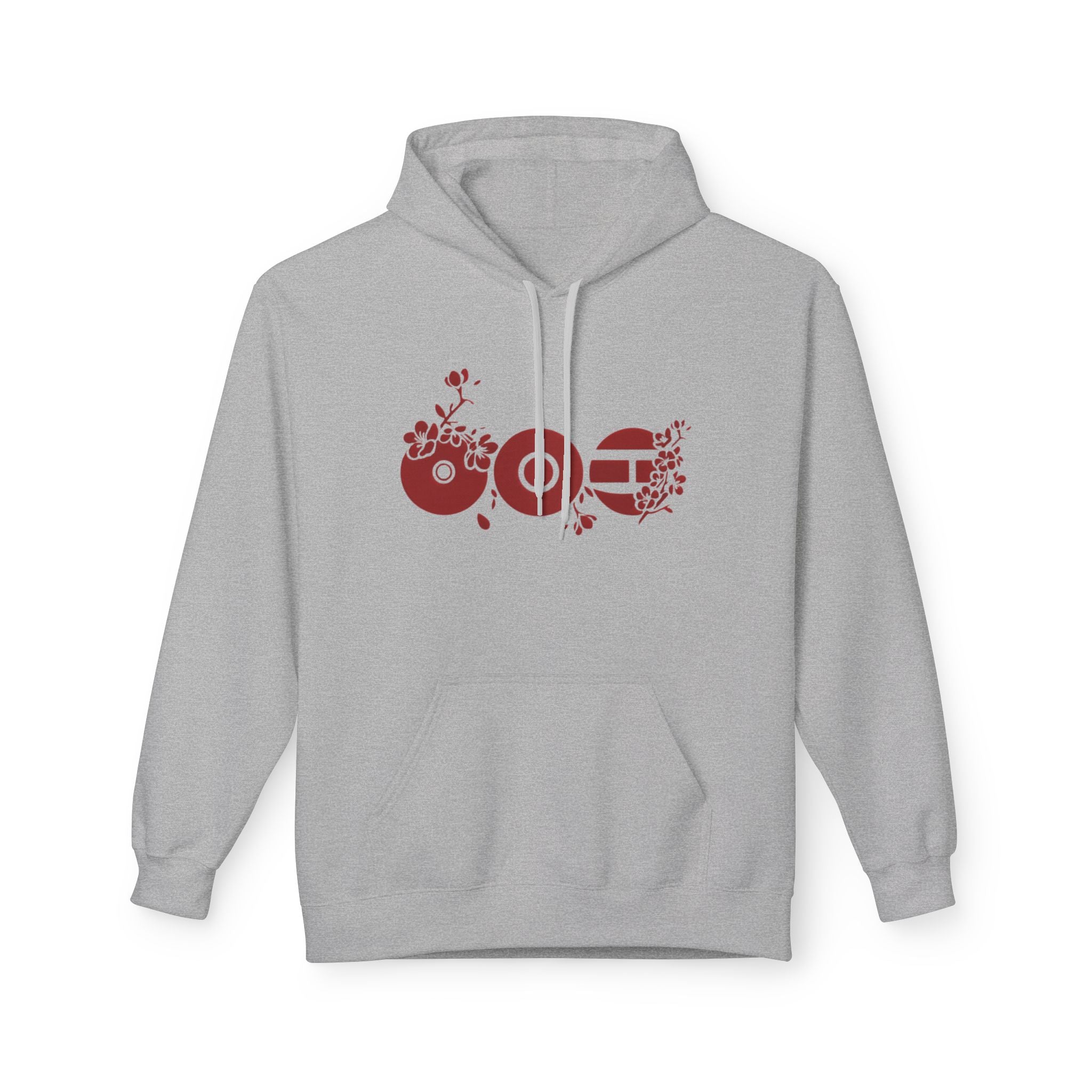 ARIRANG Cherry Blossom Hoodie With Traditional Floral Design