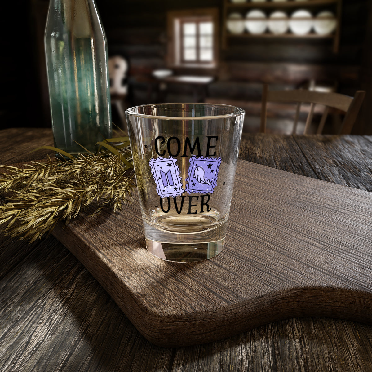 BTS Come Over Shot Glass — 1.5oz