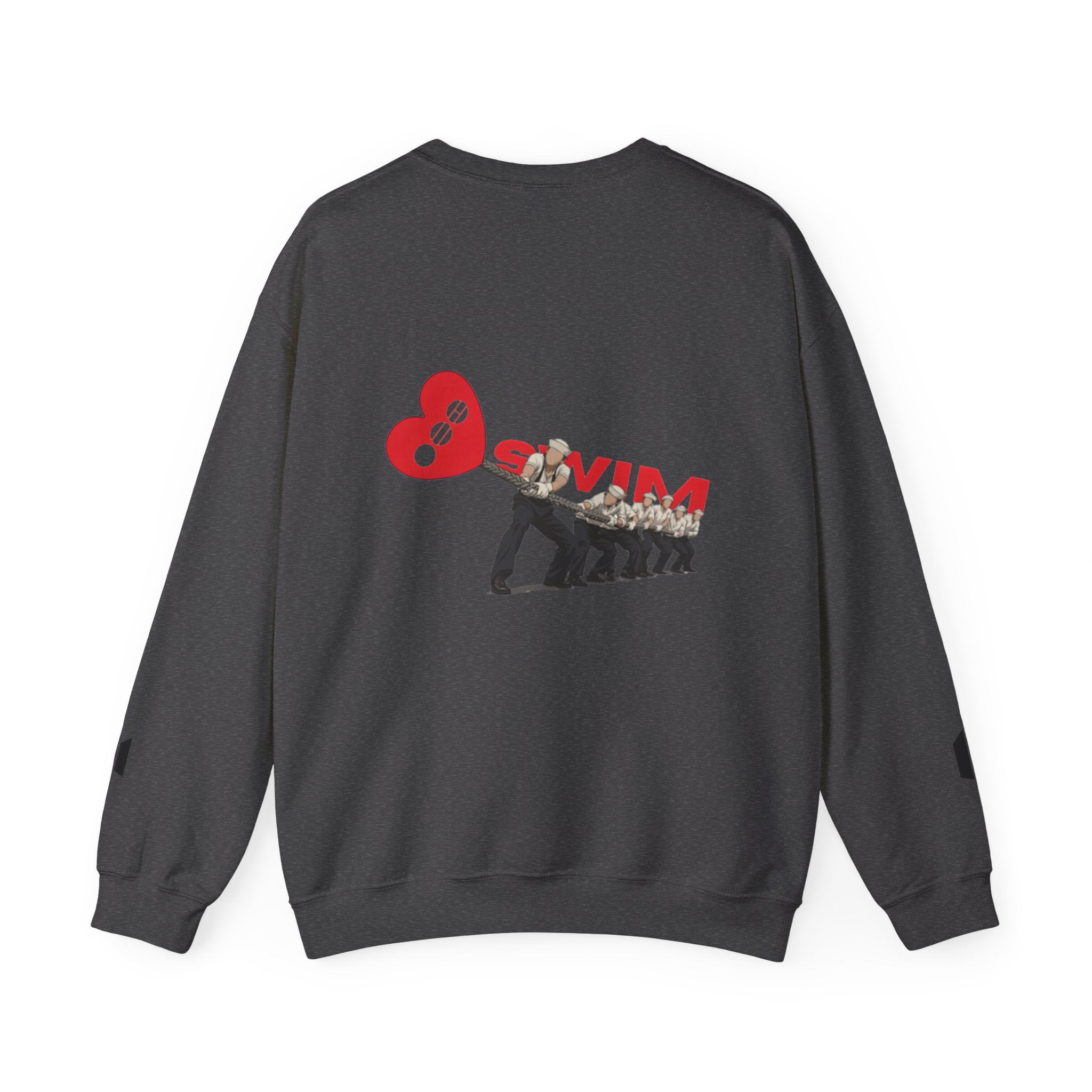 Arirang Sailboat Graphic Sweatshirt | BTS swim graphic in the back