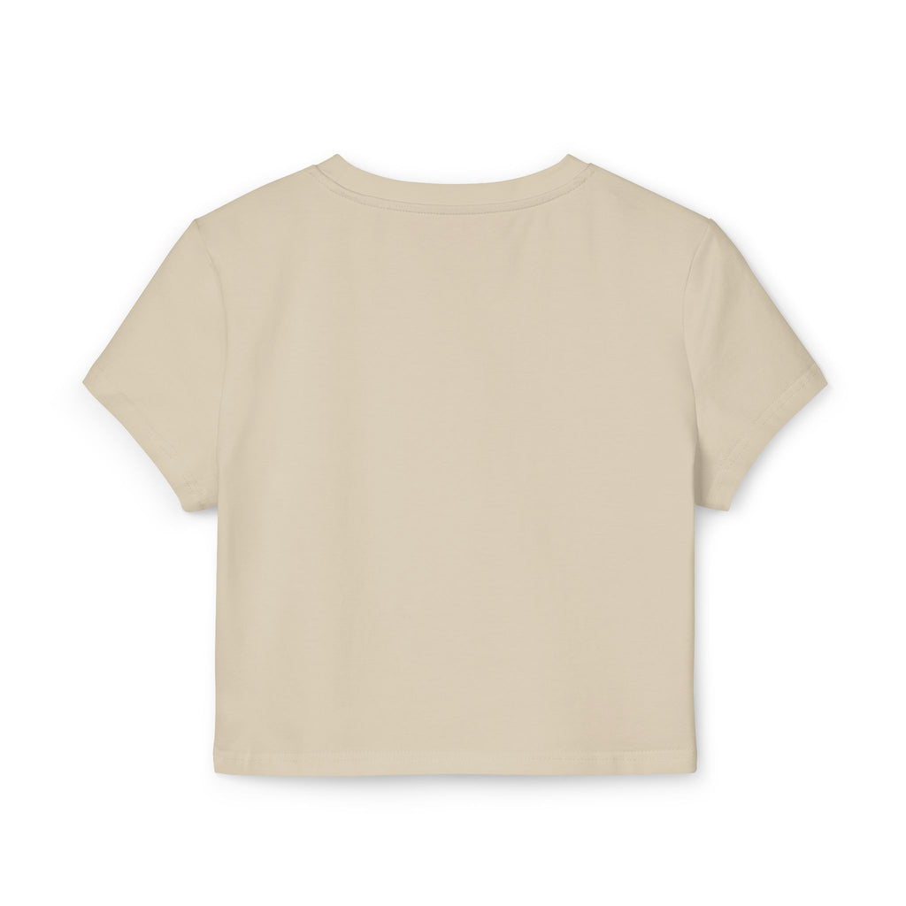 BTS Jungkook Inspired White Crop Top But Daddy I Love Him Y2K Aesthetic Tee for Concerts & Everyday Streetwear