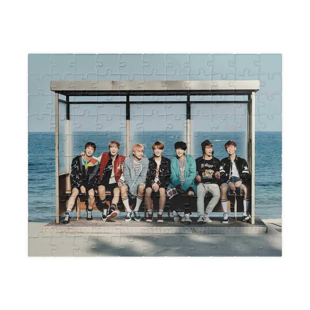 BTS Photo Memory Puzzle — spring day Group Jigsaw (110/252/520/1014 pc)