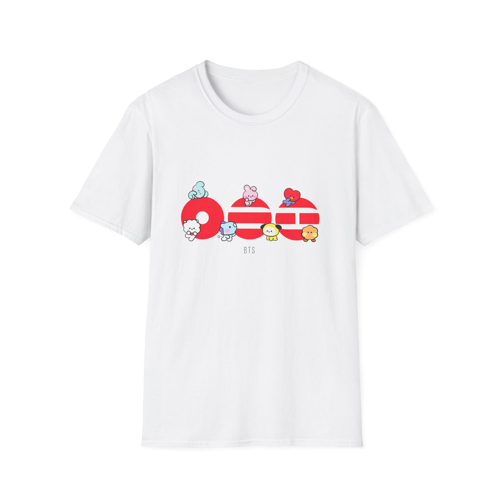 BT21 Simple white T-Shirt