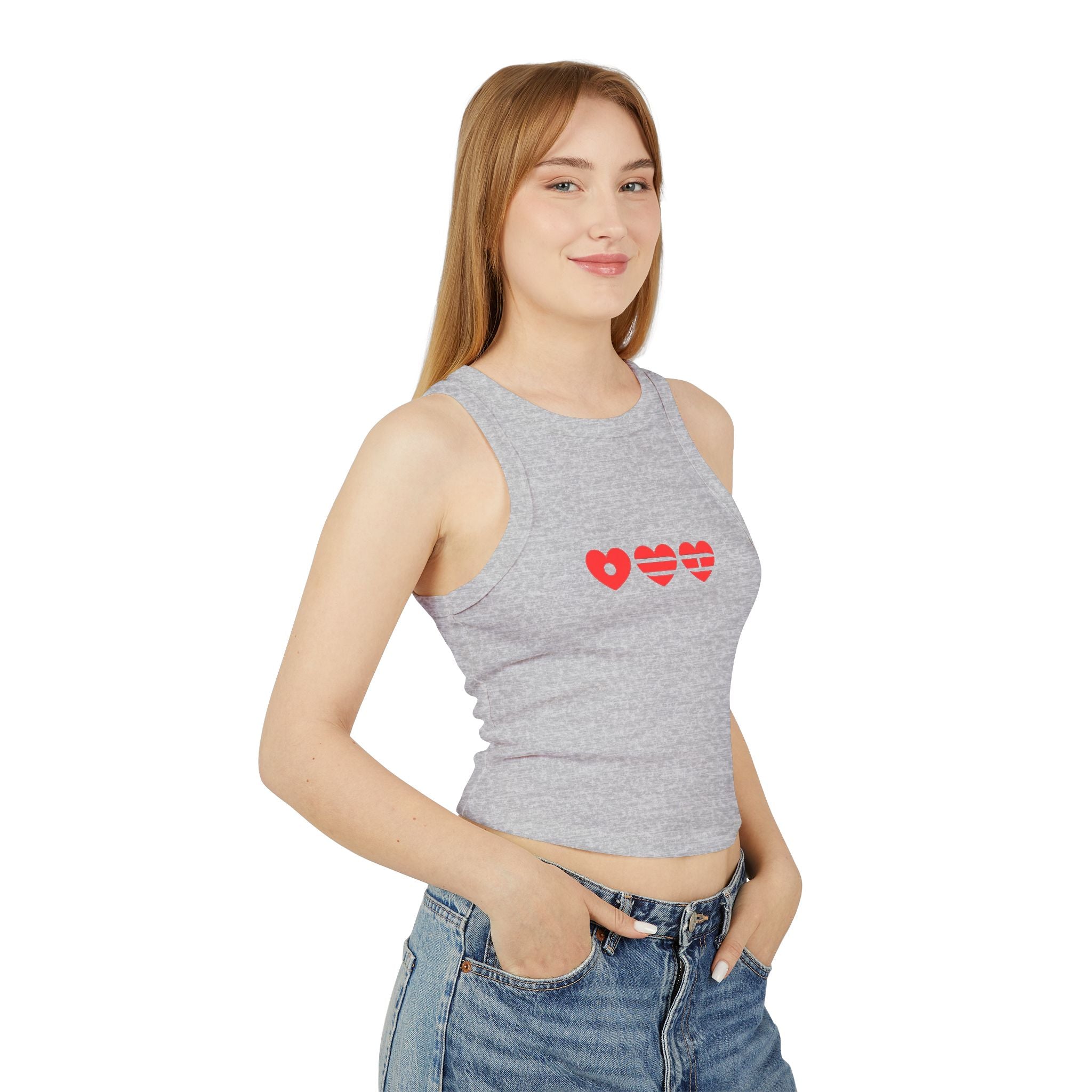 BTS Arirang Tank Top With Hearts Graphic