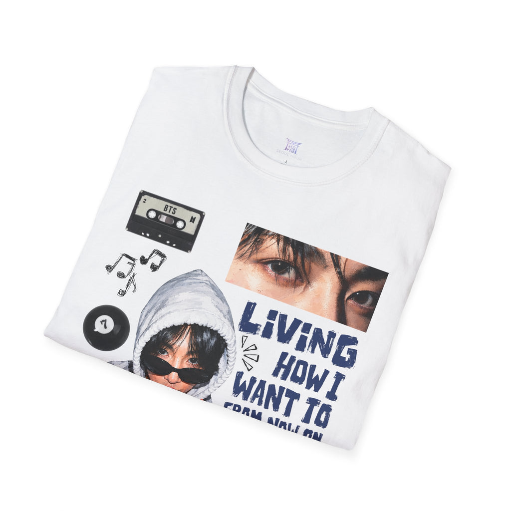 Jungkook bias T-shirt— Retro Photo Collage Tee