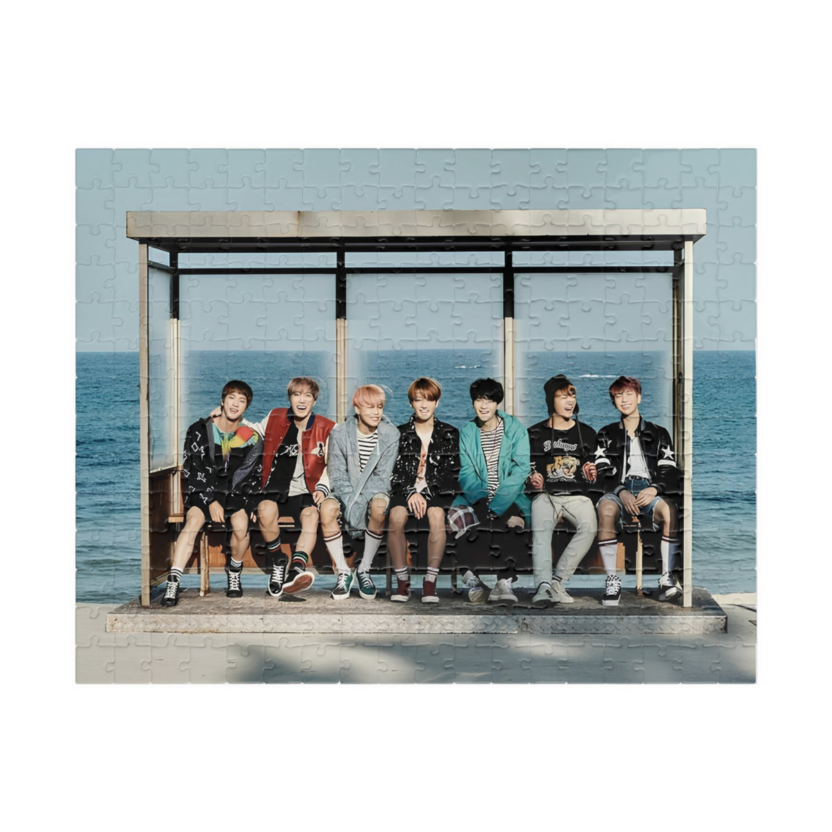 BTS Photo Memory Puzzle — spring day Group Jigsaw (110/252/520/1014 pc)