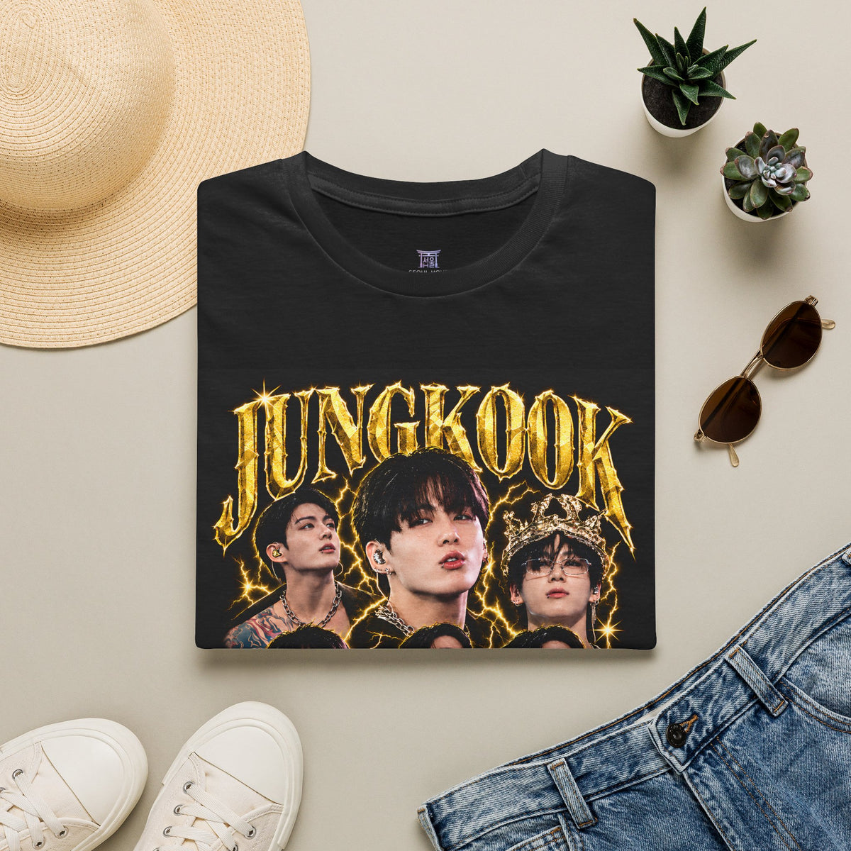 Graphic Tee — 'Jungkook' Shirt