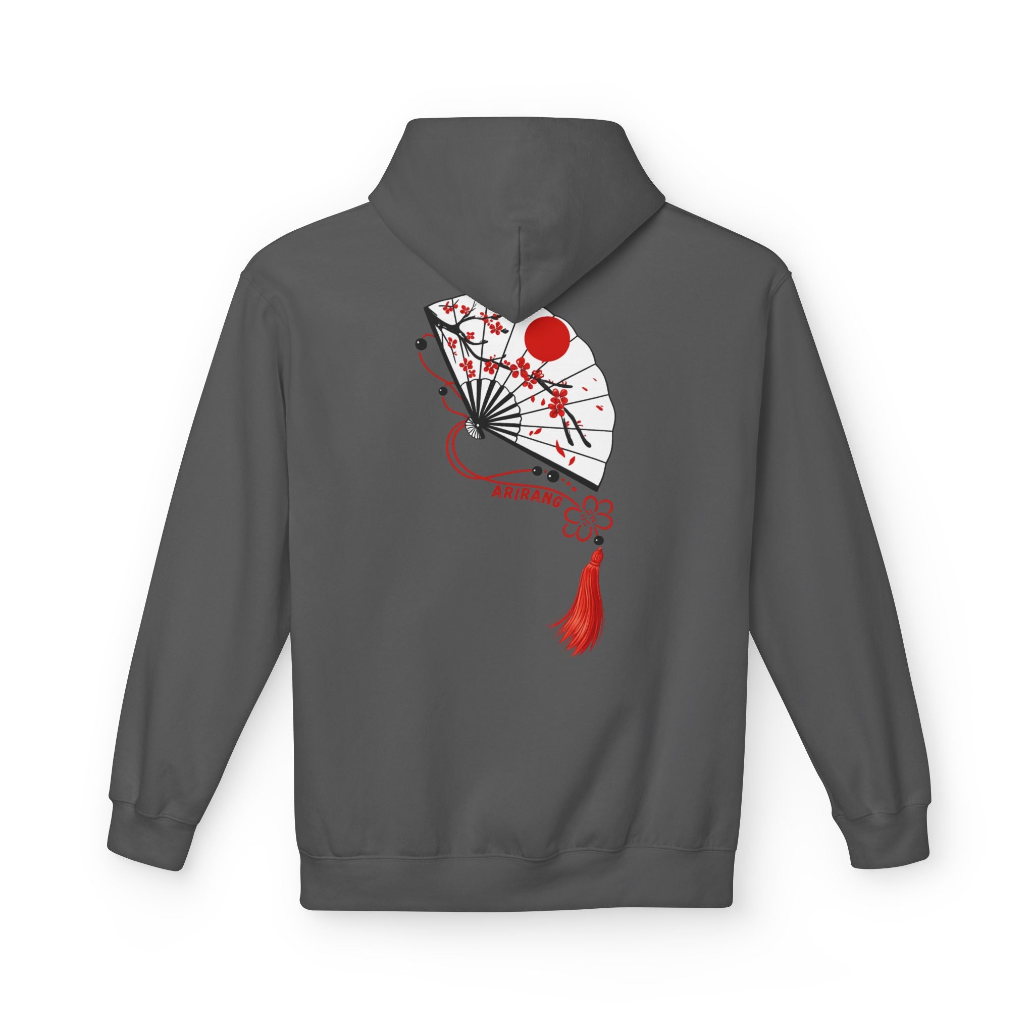 ARIRANG Cherry Blossom Hoodie With Traditional Floral Design